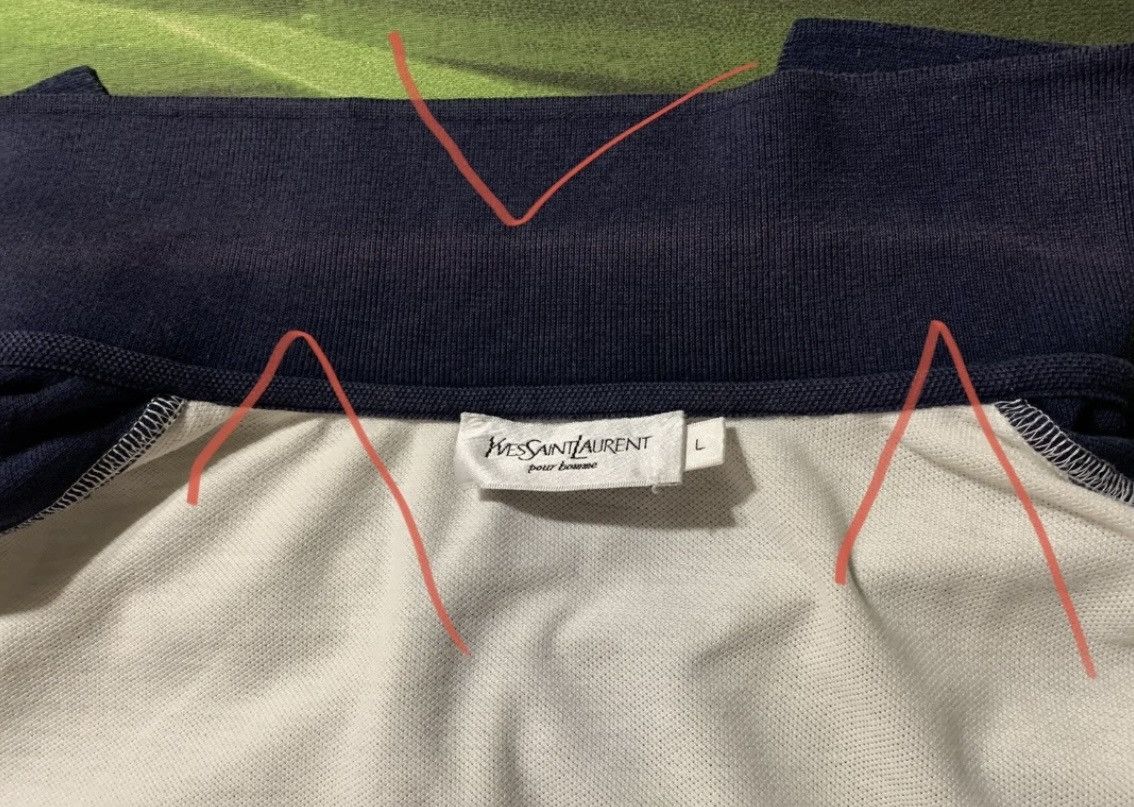 Yves Saint Laurent Yves Saint Laurent polo size XL Size US L / EU 52-54 / 3 - 7 Thumbnail
