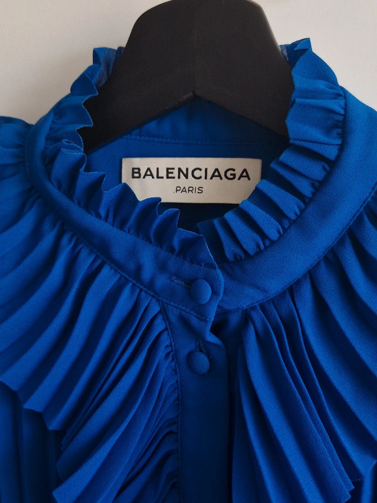 Balenciaga Balenci Oversized Pleated Victorian Shirt Size XS / US 0-2 / IT 36-38 - 3 Thumbnail