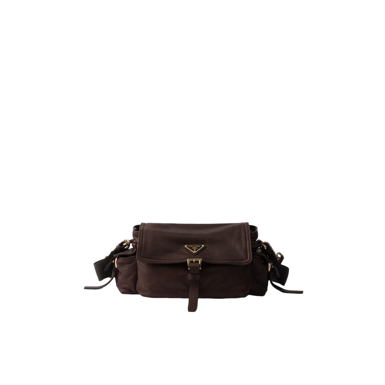 Prada PRADA $3700 Sienna Prada Explore medium leather shoulder bag Size ONE SIZE - 1 Thumbnail