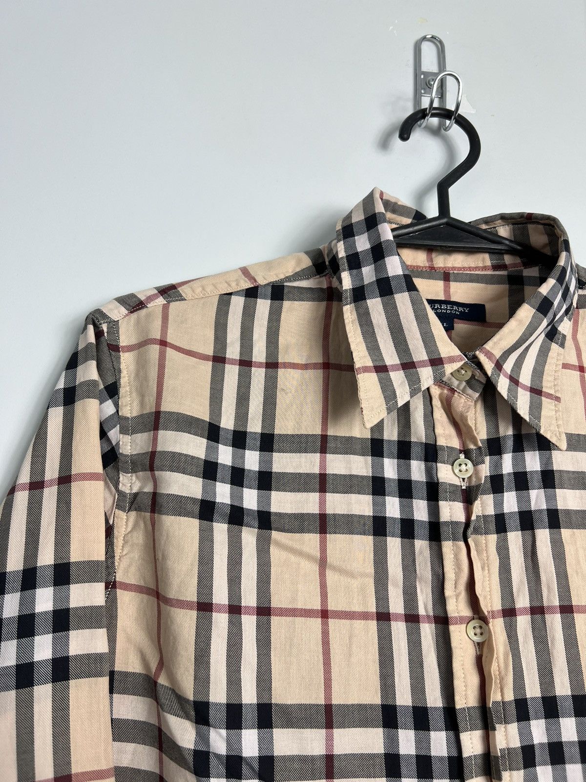 Burberry Rare Shirt Burberry London Checkered Size XL / US 12-14 / IT 48-50 - 3 Thumbnail