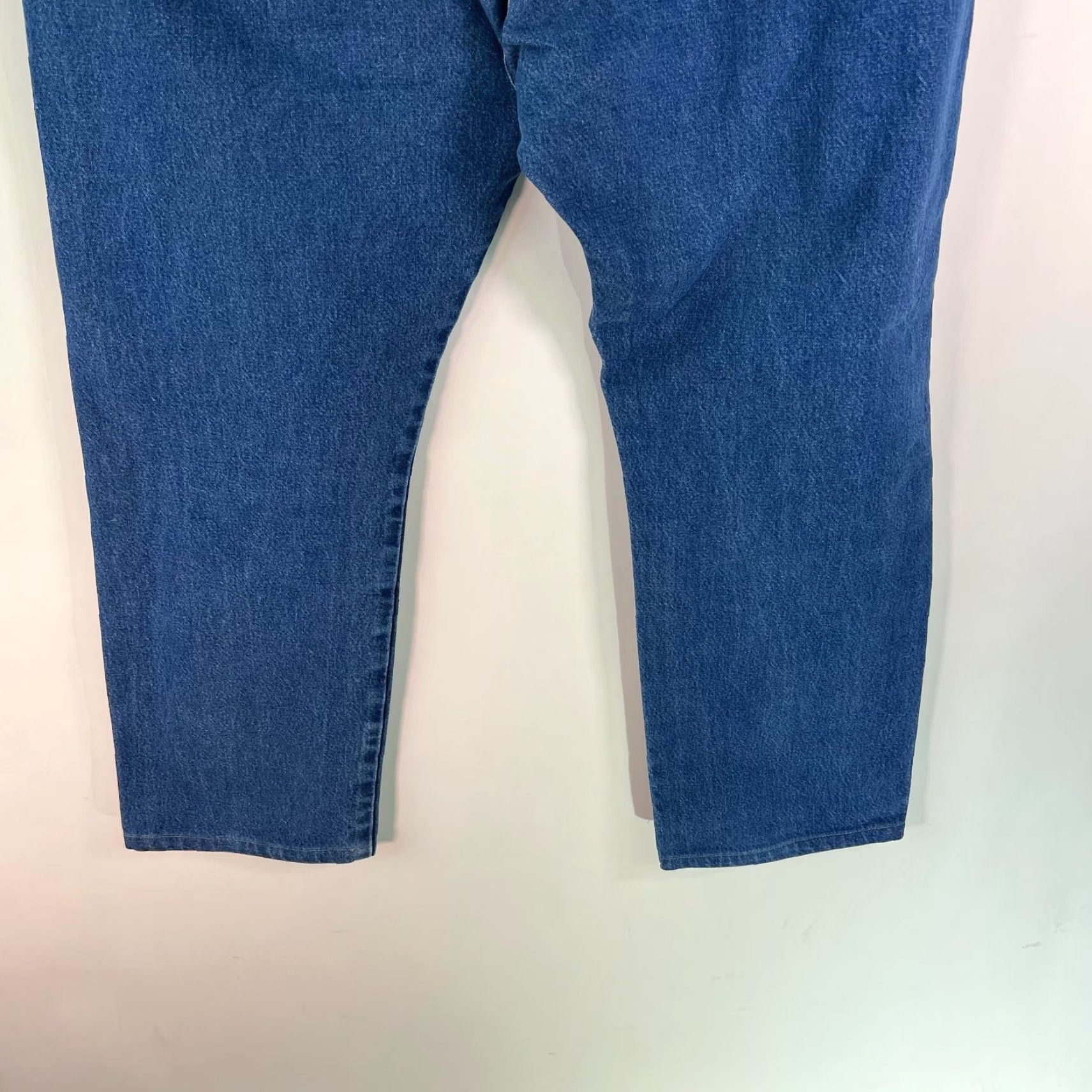 Wrangler Wrangler Mens Denim Blue Straight Jeans Size 40 Regular Fit Mid Rise 40X30 Size US 40 / EU 56 - 5 Thumbnail