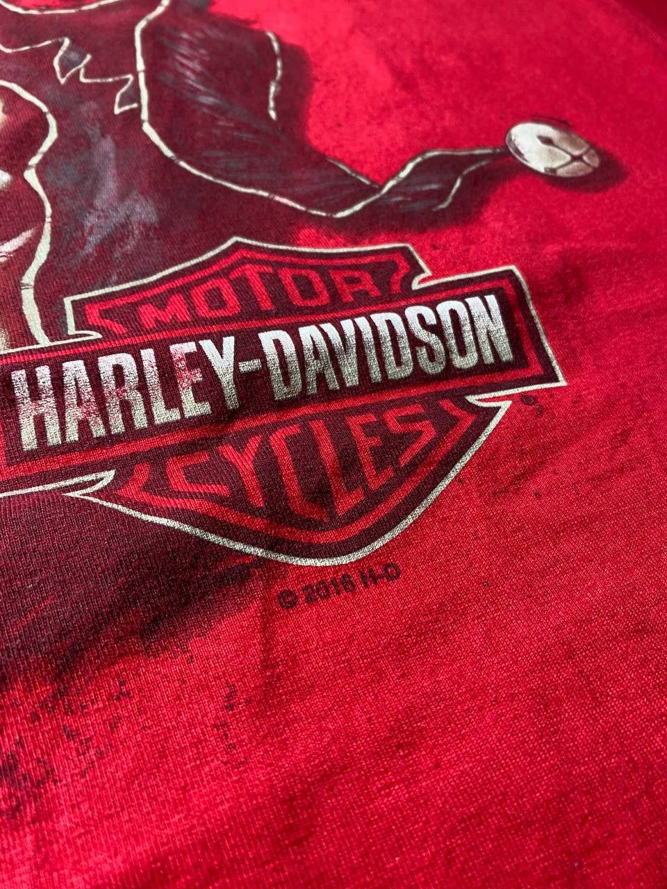 Hanes × Harley Davidson × Vintage 2016 Switzerland Hillbilly Harley Davidson Motorcycles Size US M / EU 48-50 / 2 - 5 Thumbnail