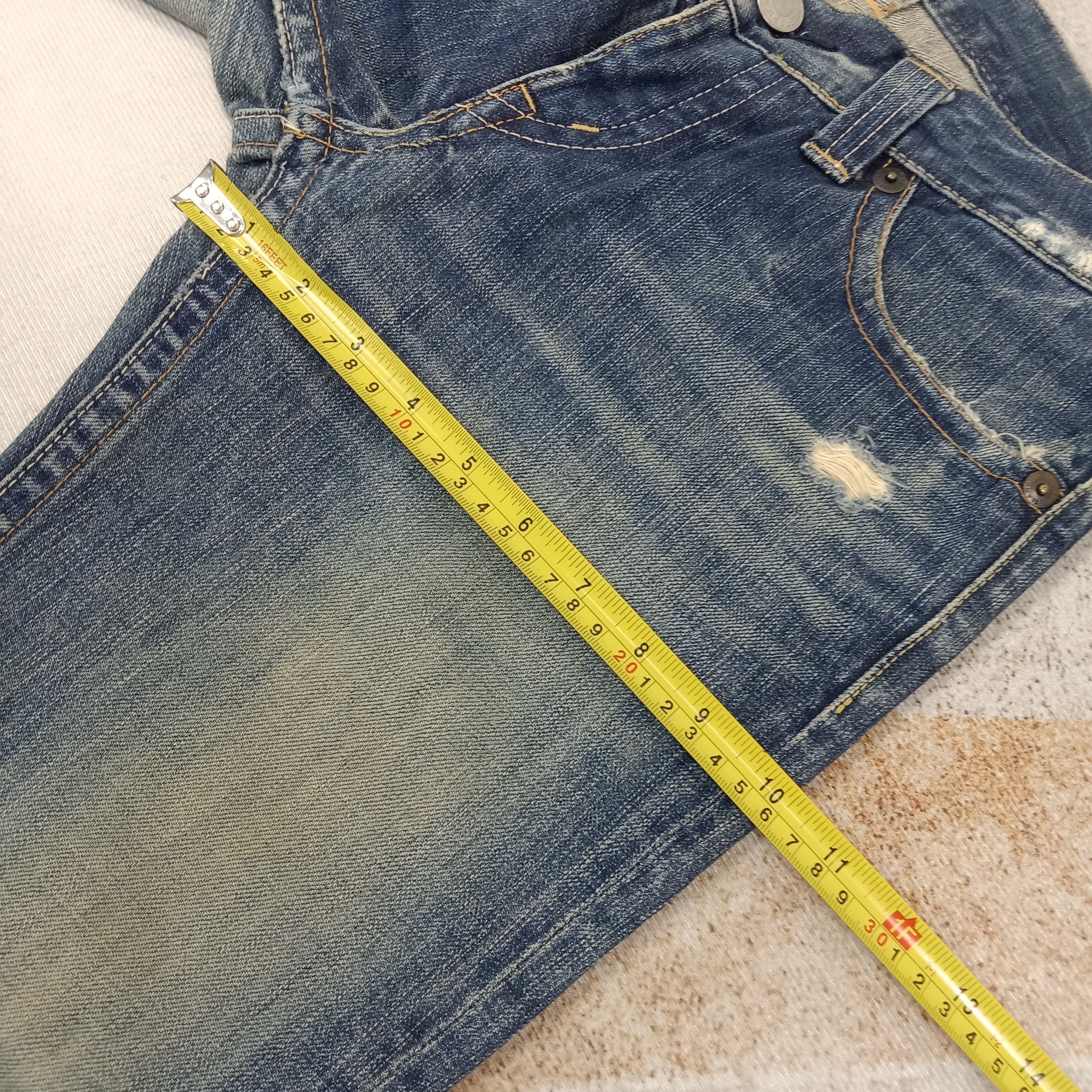Hysteric Glamour Hysteric Glamour Kinky Distressed Denim Jeans C258N12 Size 31" - 12 Thumbnail