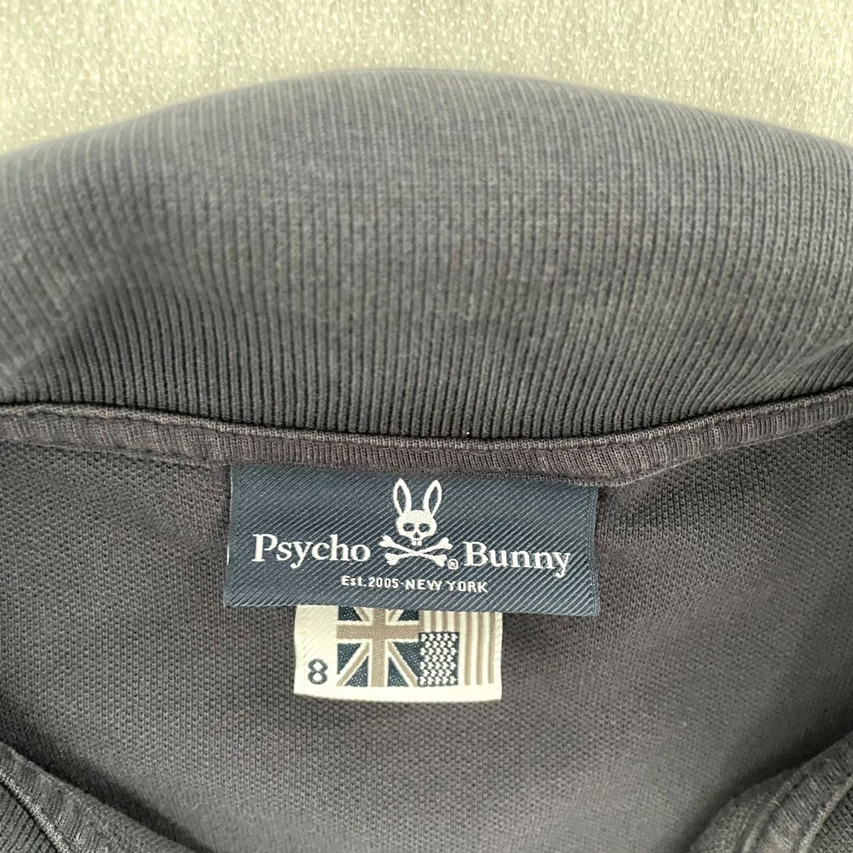 Psycho Bunny Psycho Bunny Shirt Adult Polo Cotton Short Sleeve Preppy Mens 2XL Blue Polo Shirt Size US XXL / EU 58 / 5 - 6 Thumbnail