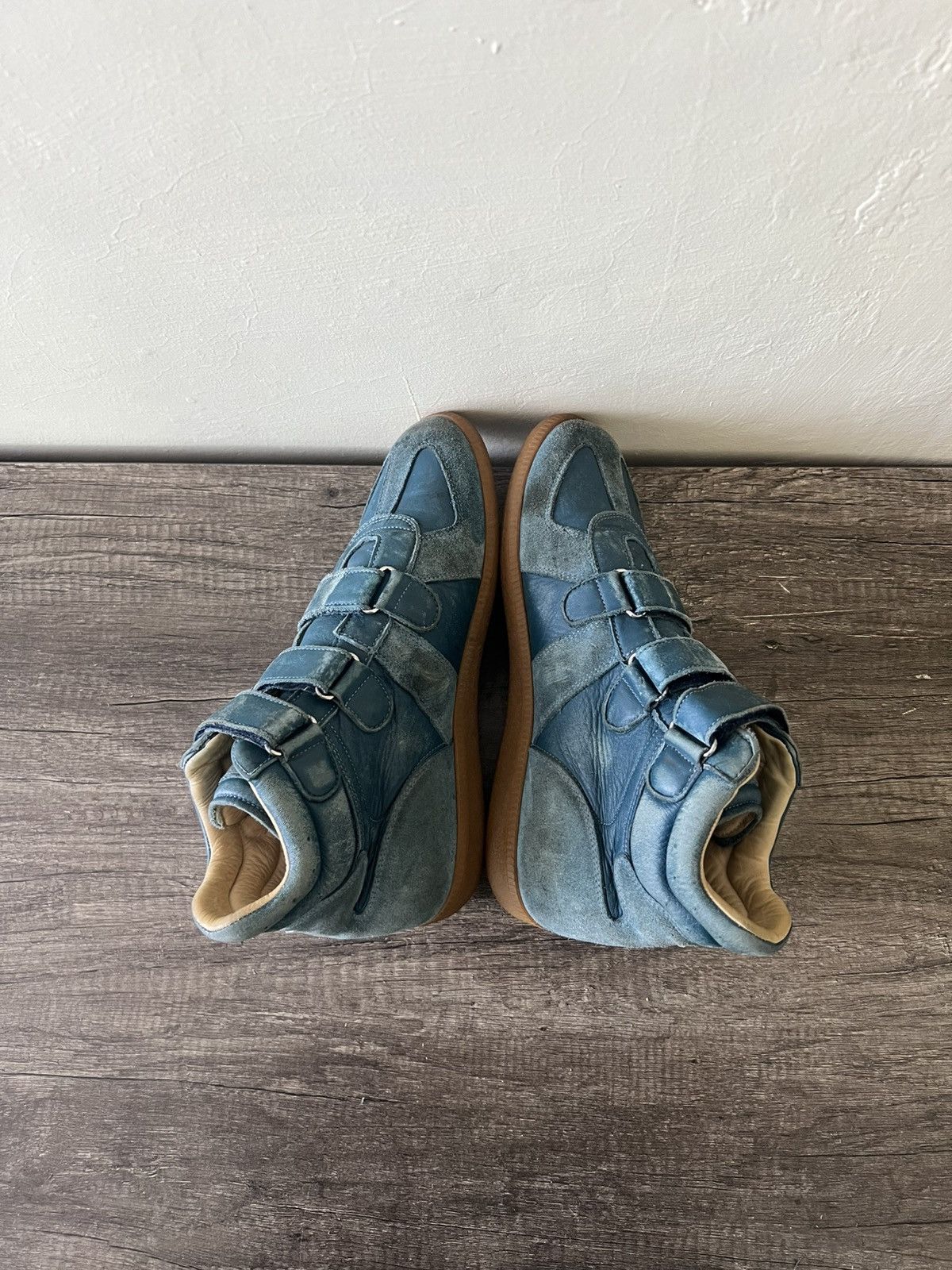 Maison Margiela MAISON MARGIELA HIGH-TOP VELCRON SNEAKERS Size US 9 / EU 42 - 4 Thumbnail