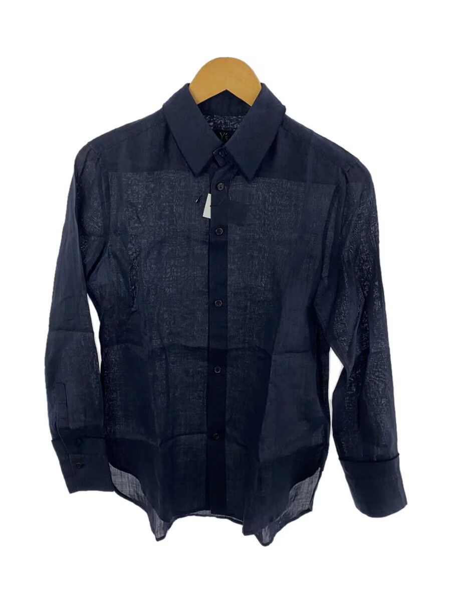 Yohji Yamamoto YOHJI YAMAMOTO POUR HOMME Y’s Linen/NVY long sleeve shirt Size US S / EU 44-46 / 1 - 1 Thumbnail