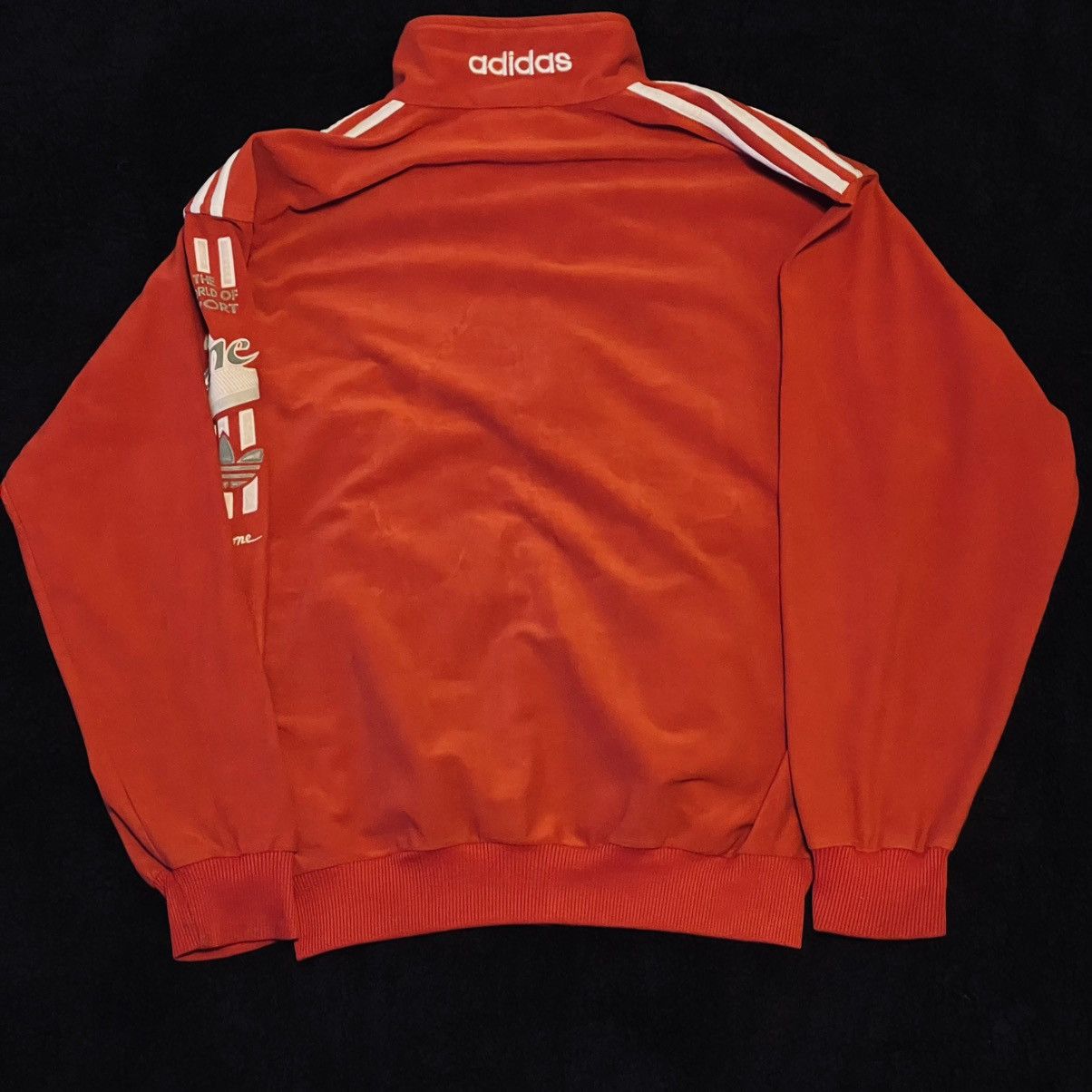 Adidas × Vintage Vintage adidas Track Jacket / Trefoil / The World Size US M / EU 48-50 / 2 - 2 Thumbnail