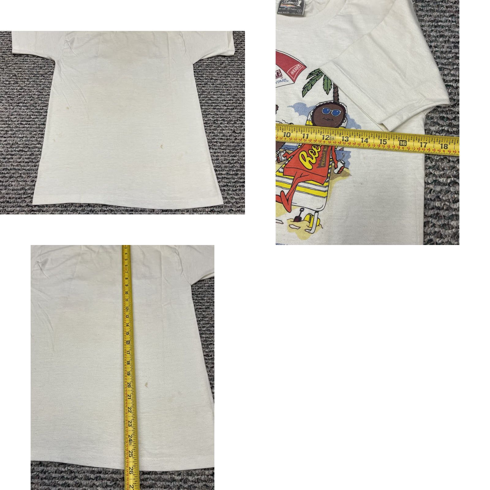 CHOCOOLATE VINTAGE Hershey Chocolate T-Shirt Skull? Size US S / EU 44-46 / 1 - 8 Thumbnail
