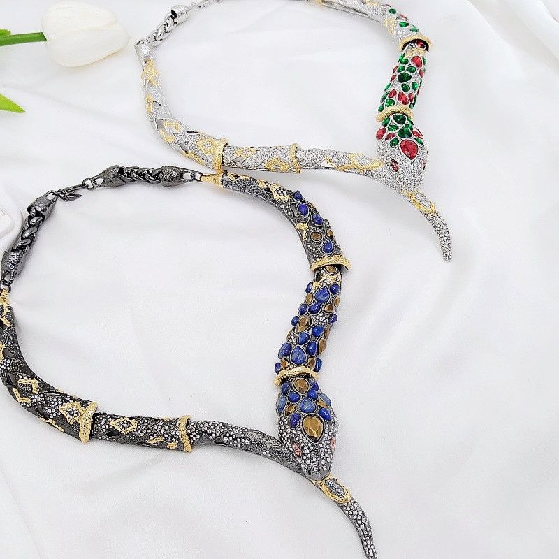 Other Vintage Serpentine necklace Size ONE SIZE - 1 Thumbnail