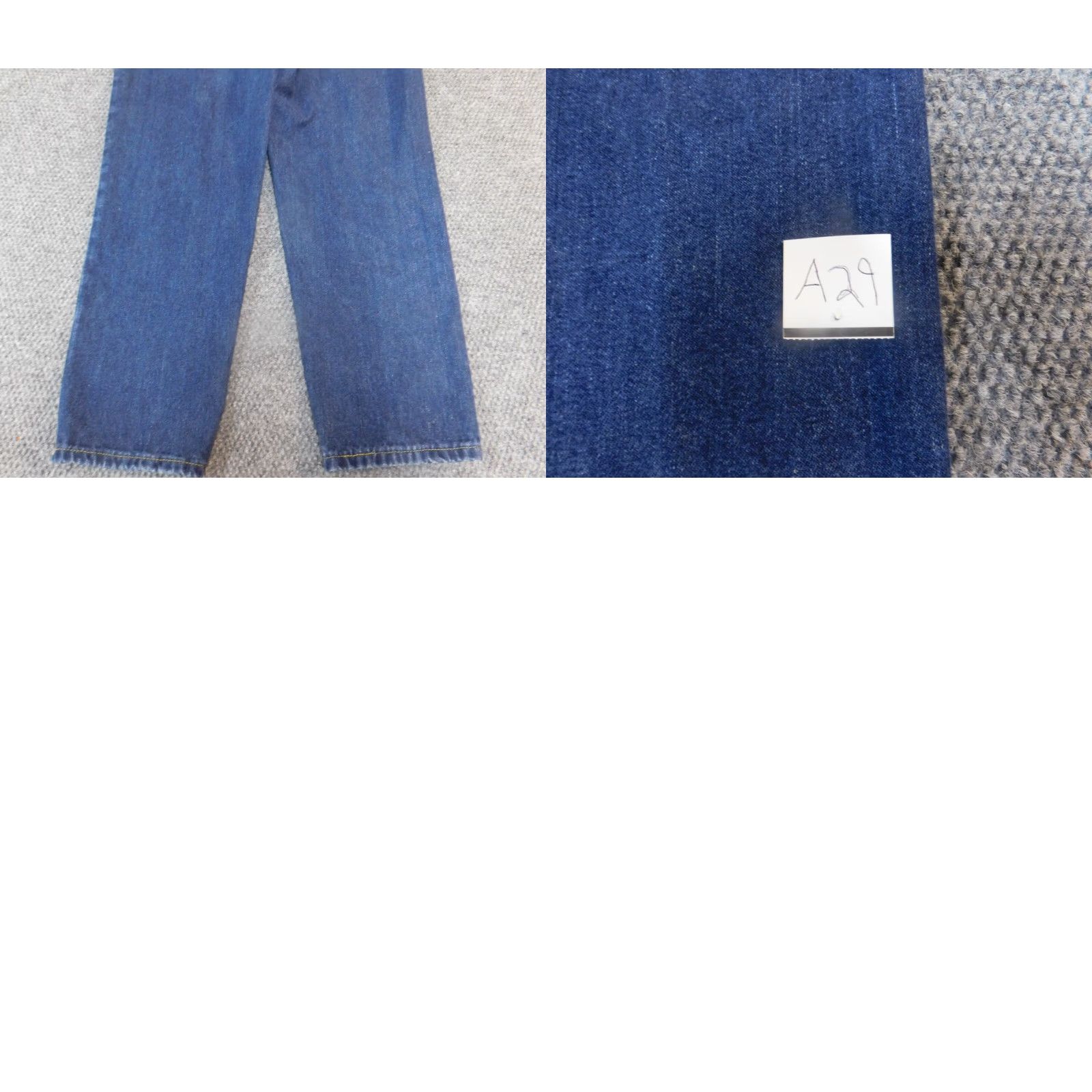 Vintage L.L. Bean Womens Jeans 28 Blue Denim Straight Comfort Waist Regular Size 28 Womens Jeans Blu Denim Straight Comfort stretch Vintage No Mens Womens Size 28" / US 6 / IT 42 - 8 Thumbnail