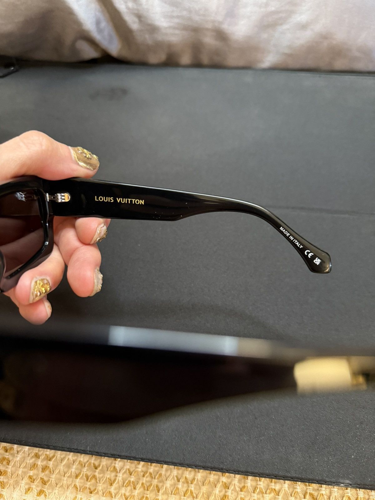 Louis Vuitton lv clash low square sunglasses Size ONE SIZE - 9 Thumbnail