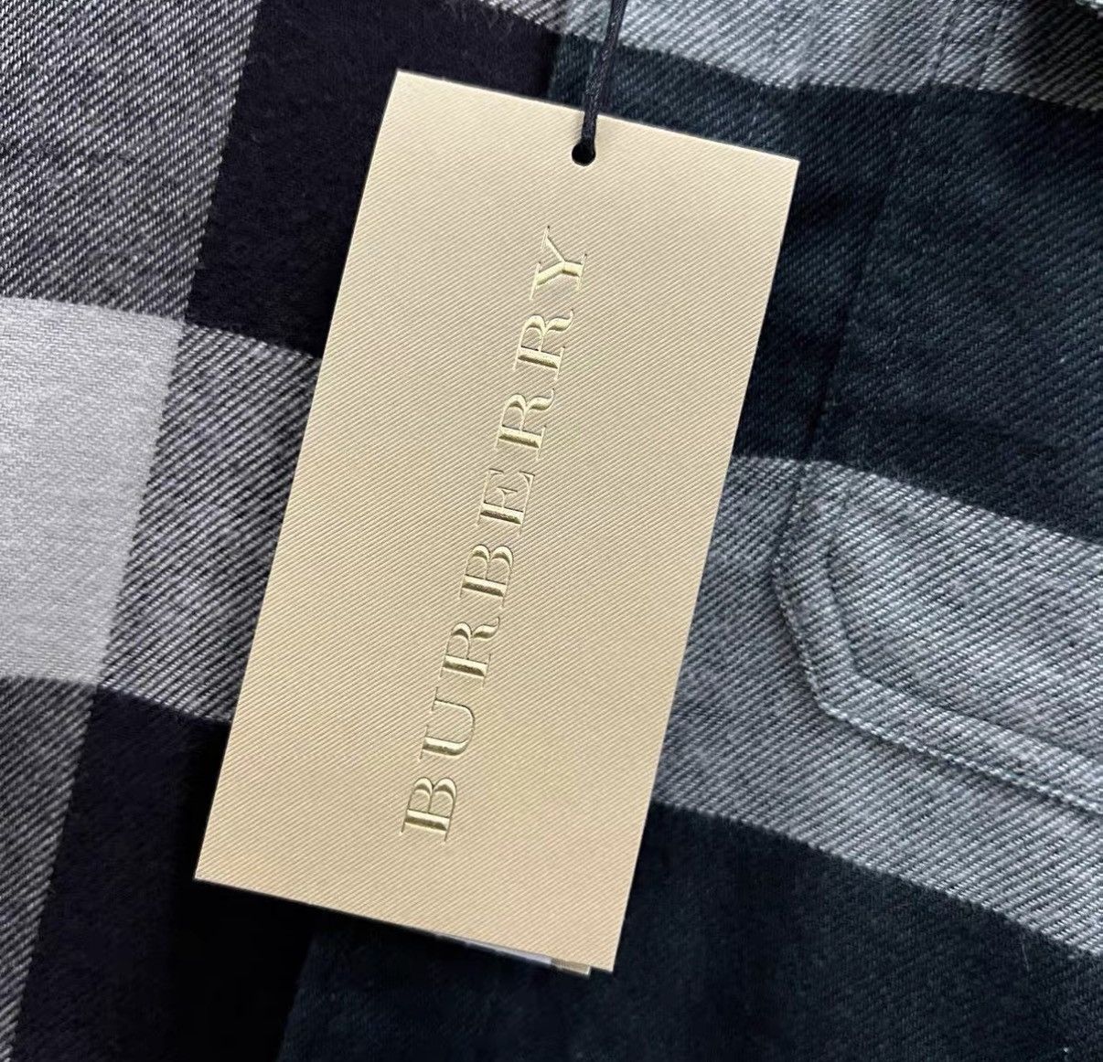 Burberry Burberry Color-block Collar Check Shirt J41 Size US S / EU 44-46 / 1 - 4 Thumbnail