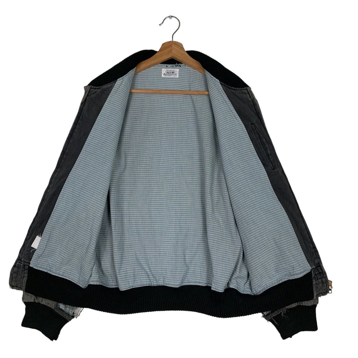 Japanese Brand HALEI-WA Casual Wear Bomber Jacket #0222-C10 Size US L / EU 52-54 / 3 - 12 Thumbnail