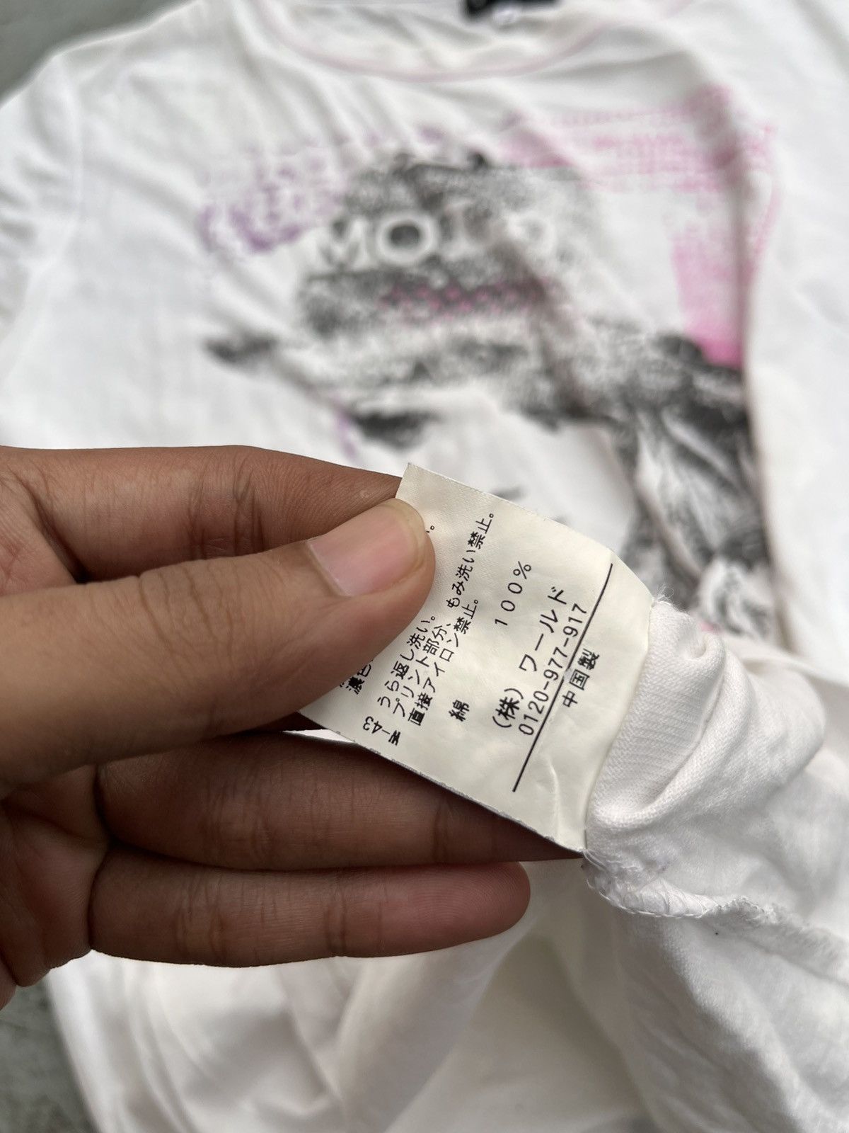 Hysteric Glamour JAPANESE Y2K TKMIXPACE TEE HYSTERIC STYLE Size US S / EU 44-46 / 1 - 5 Thumbnail