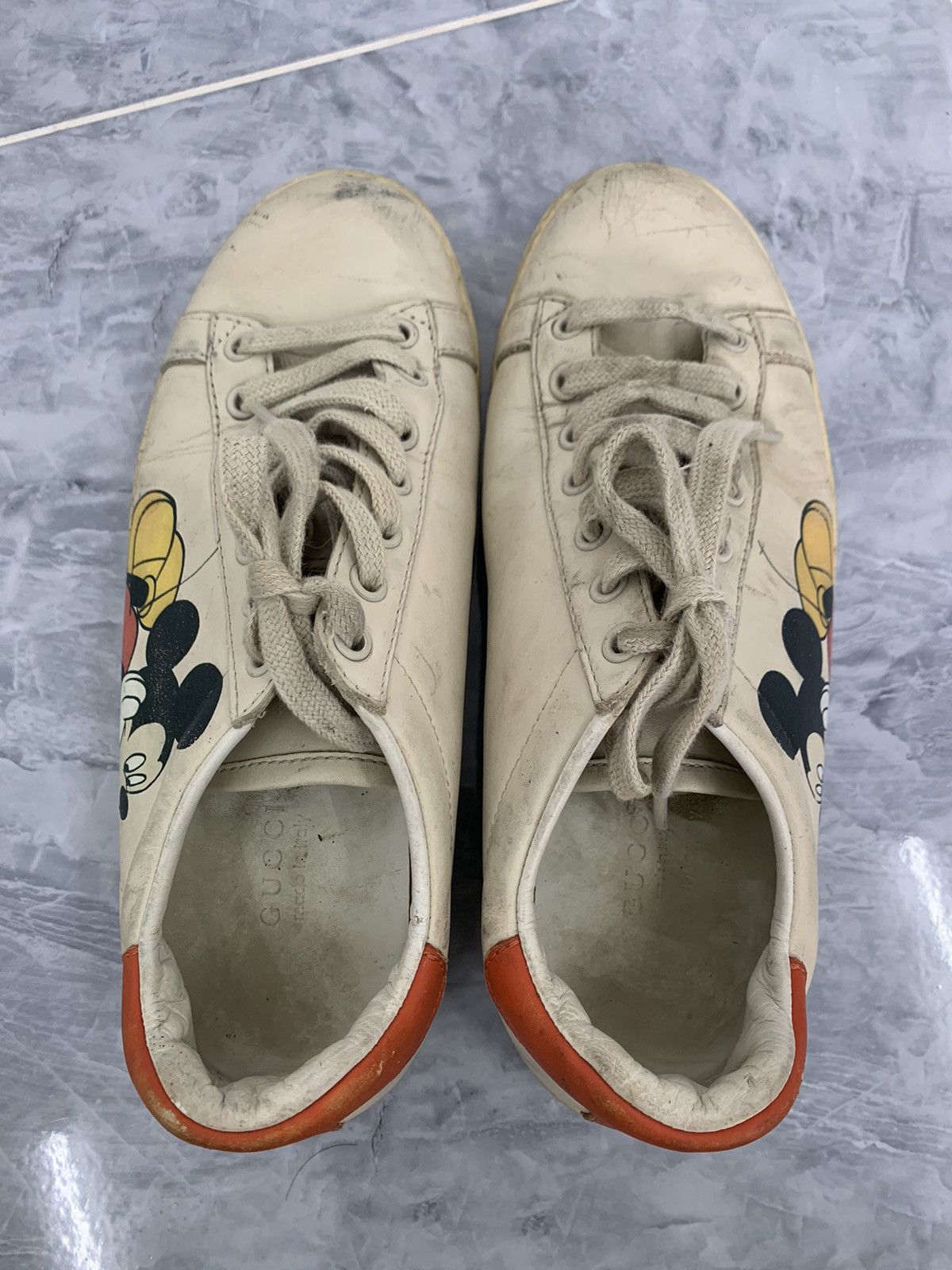 Disney × Gucci × Mickey Mouse Gucci x Disney Mickey Mouse Shoes/Sneakers Size US 7 / IT 37 - 5 Thumbnail