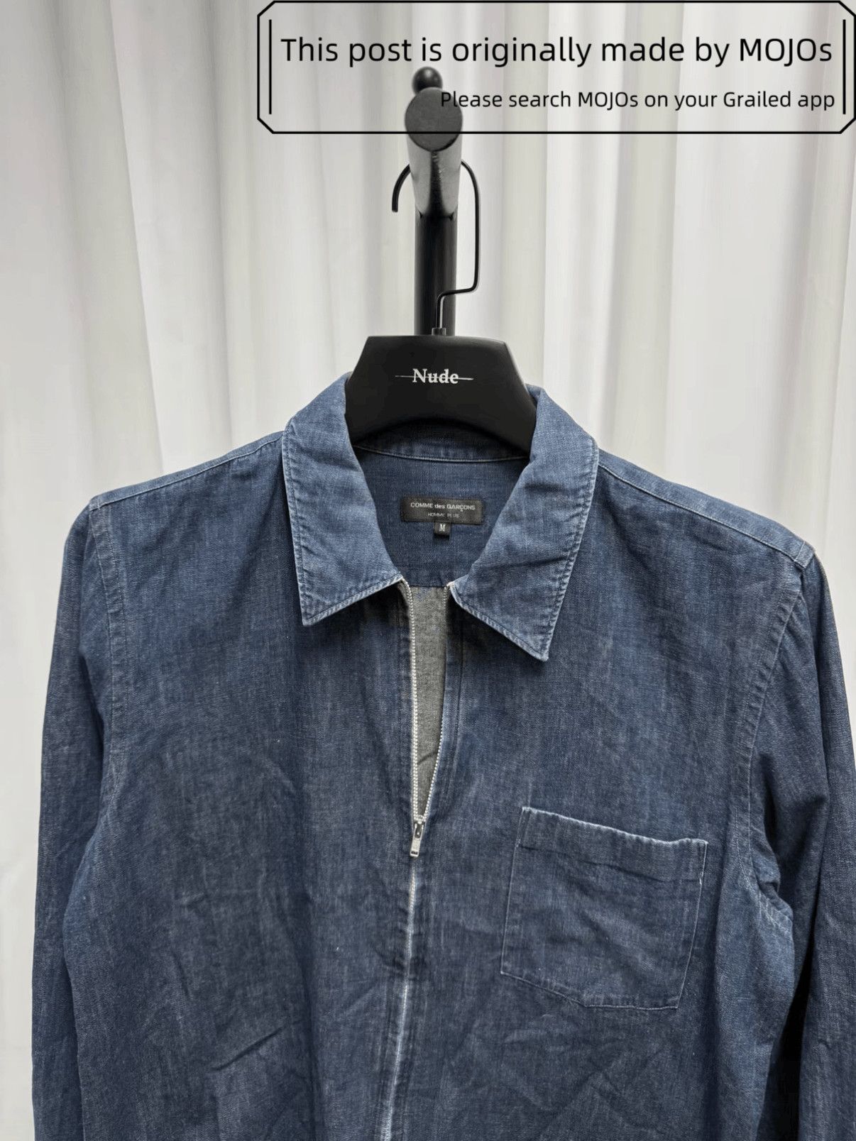 Comme des Garcons Homme Comme Des Garcons Homme One Pocket Jacket mojos1713 Size US M / EU 48-50 / 2 - 3 Thumbnail