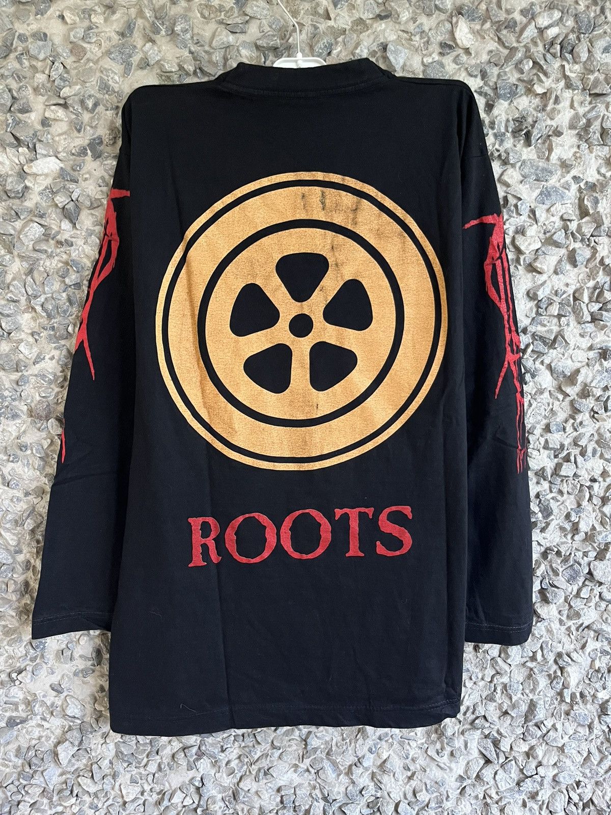 Band Tees × Vintage Vintage 1996 Sepultura Roots Blue Grape Tee Shirt 90’s Size US L / EU 52-54 / 3 - 2 Thumbnail