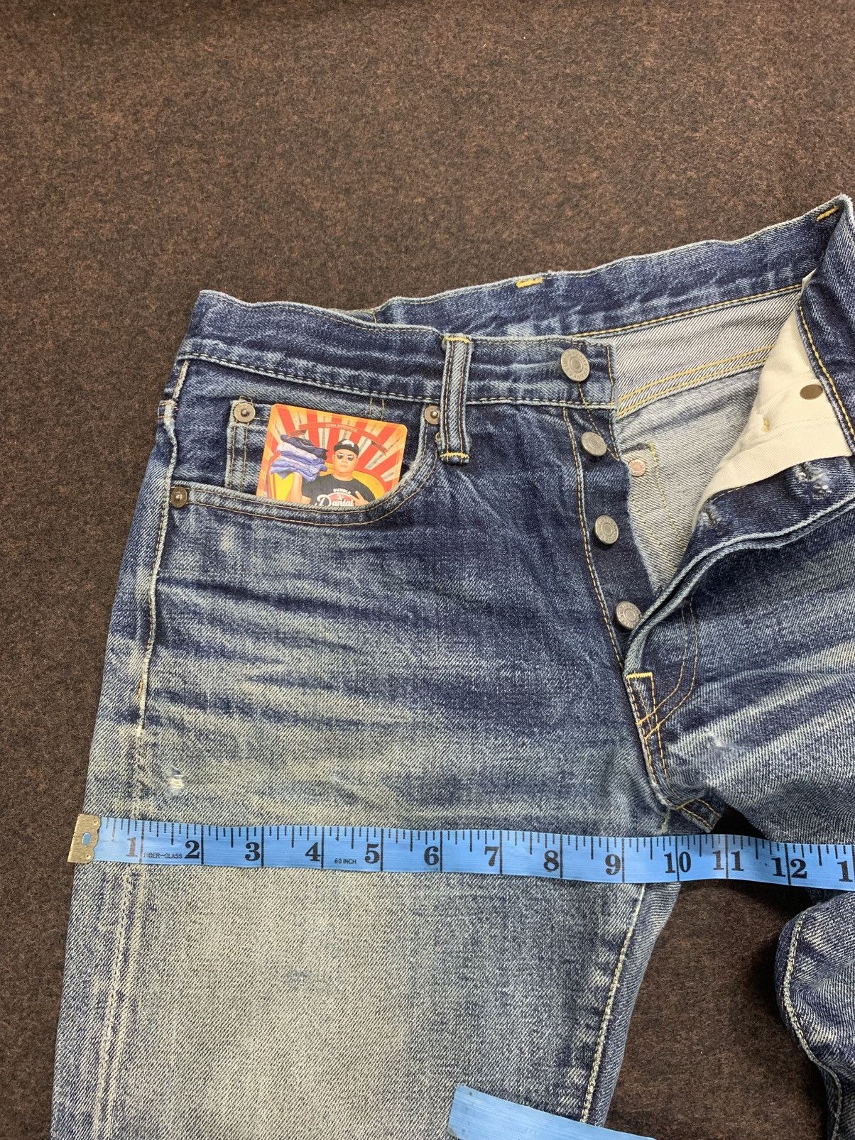 Studio D'Artisan FLARE STUDIO D'ARTISAN SELVEDGE. Size US 27 - 6 Thumbnail