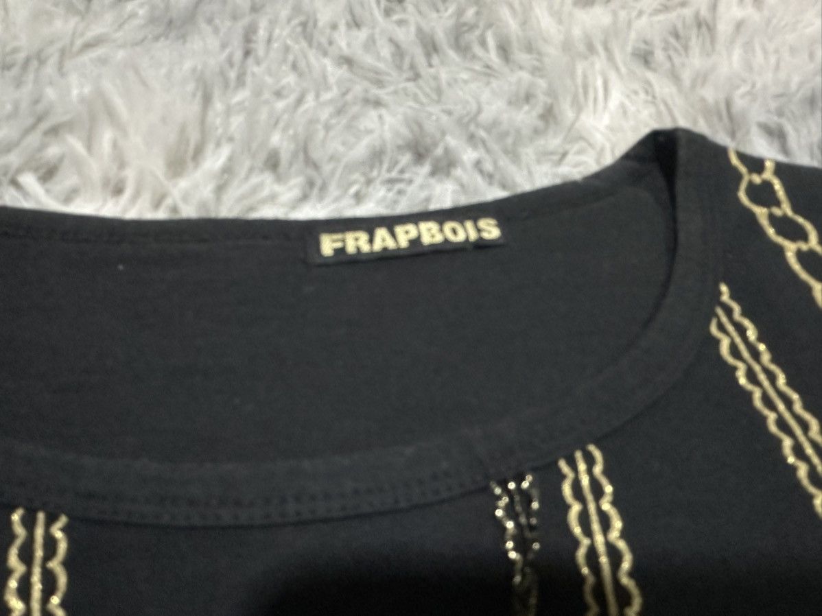 Frapbois 🔥Y2K Frapbois Trompe L’oiel Gold Chain Necklace Shirt Size US S / EU 44-46 / 1 - 5 Thumbnail