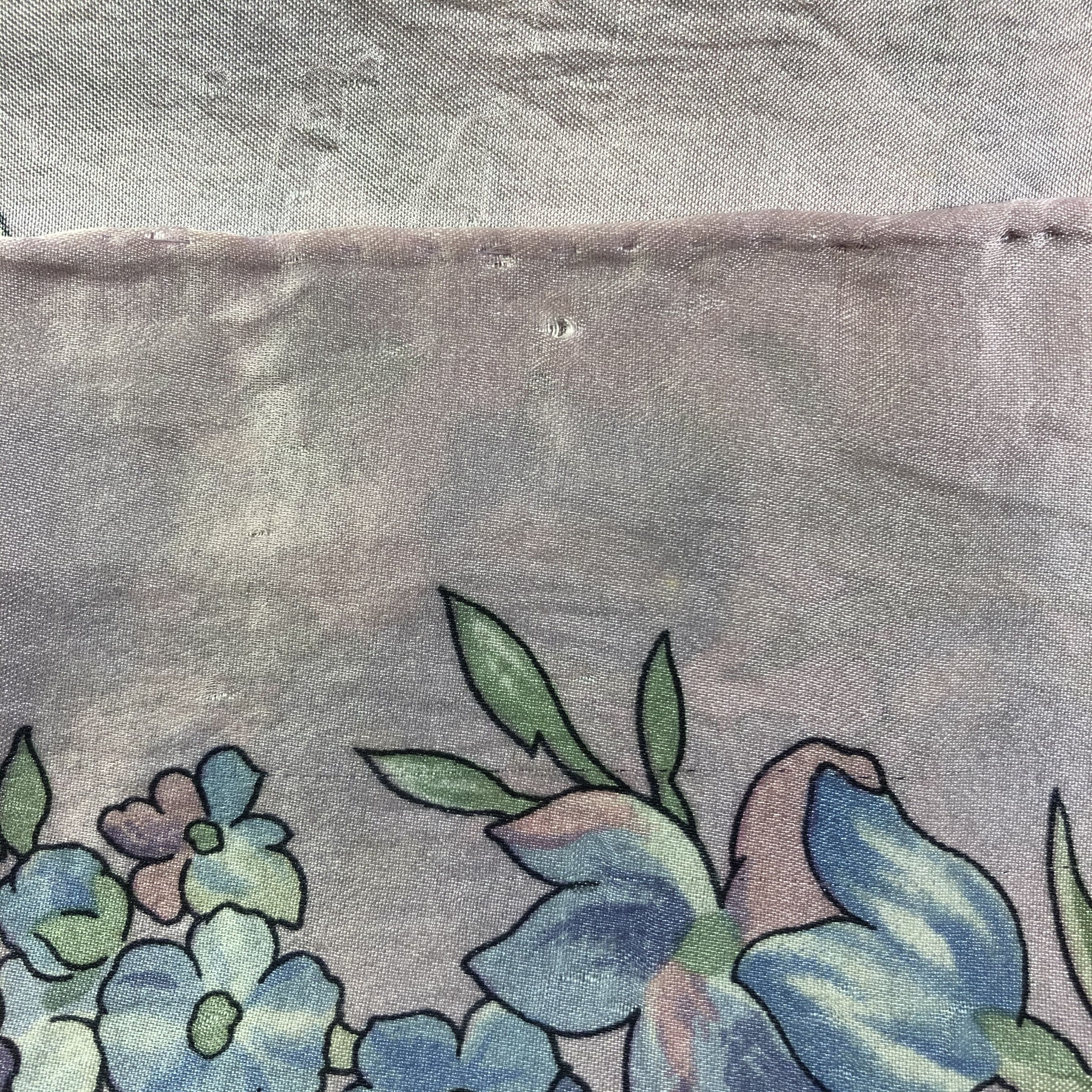 Vintage Vintage Silk Scarf Size ONE SIZE - 9 Thumbnail