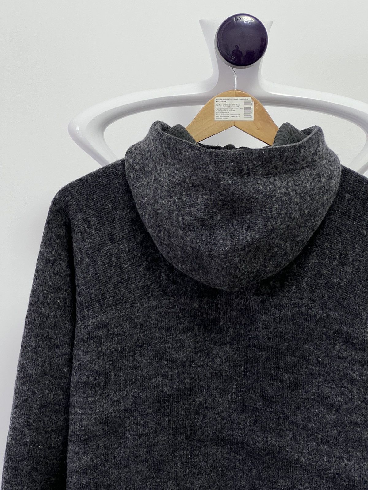 Nike × Vintage Vintage 90s Nike Zip Up Hoodie Sweatshirt Black grey Size US M / EU 48-50 / 2 - 13 Thumbnail
