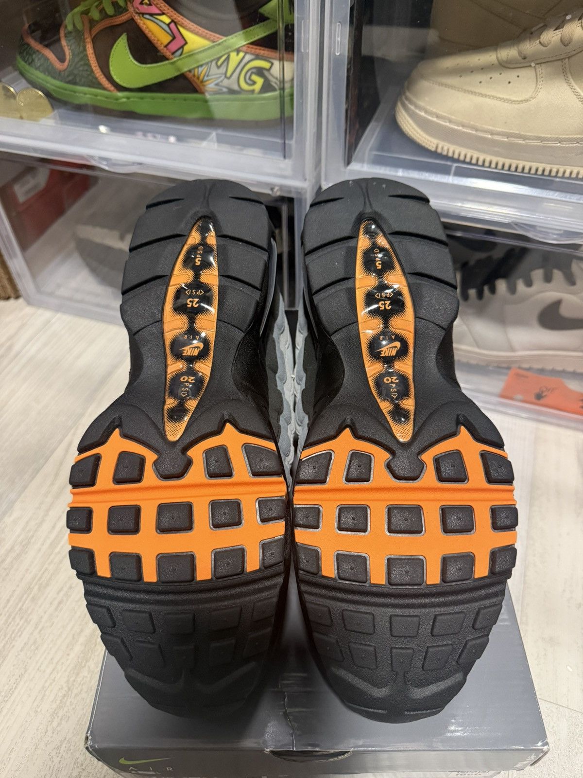 Nike Air Max 95 OG Big Bubble Bright Mandarin Orange Size US 10 / EU 43 - 7 Thumbnail
