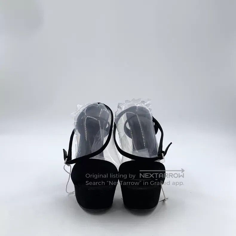 Gucci Gucci Black waterproof platform with buckle, diamond-encru Size US 4.5 / IT 34.5 - 3 Thumbnail