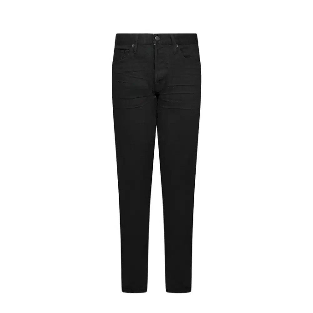 Tom Ford o1loc1c0326 DPT001 Tapered Denim Pant in Black Size US 30 / EU 46 - 1 Thumbnail