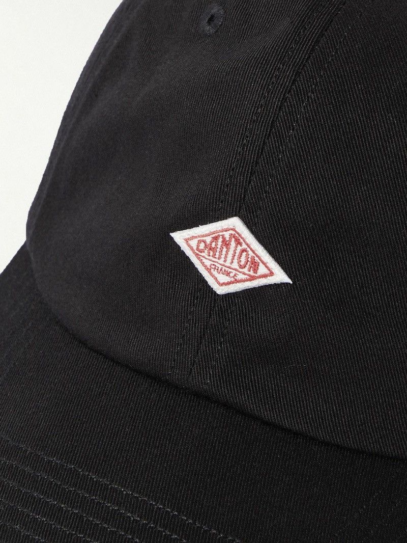 Danton DANTON Logo-Embroidered Cotton-Twill Baseball Cap Black Size ONE SIZE - 4 Thumbnail