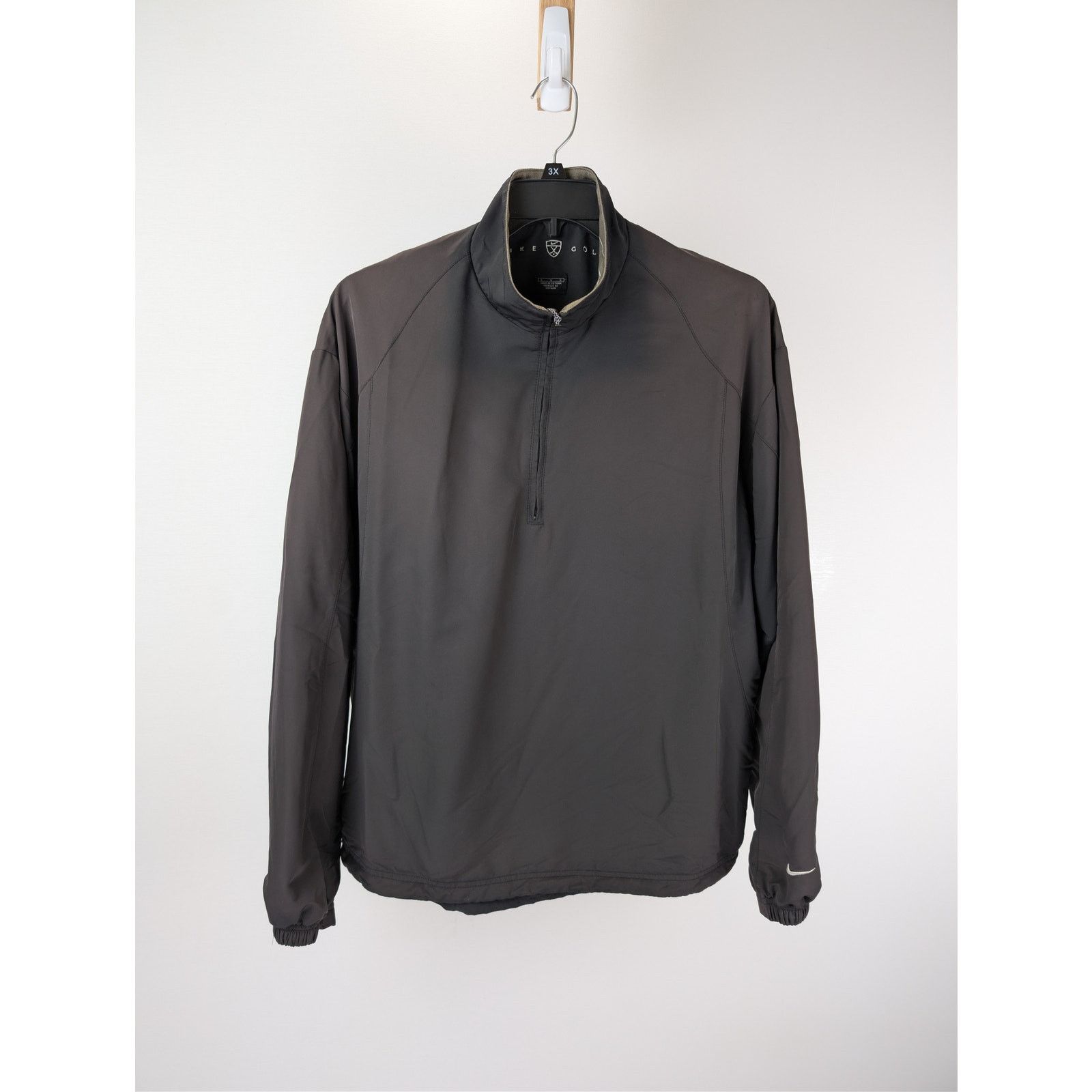 Nike o1rshd1 Vintage Jacket Shirt With Half Zip in Black Size US L / EU 52-54 / 3 - 1 Thumbnail