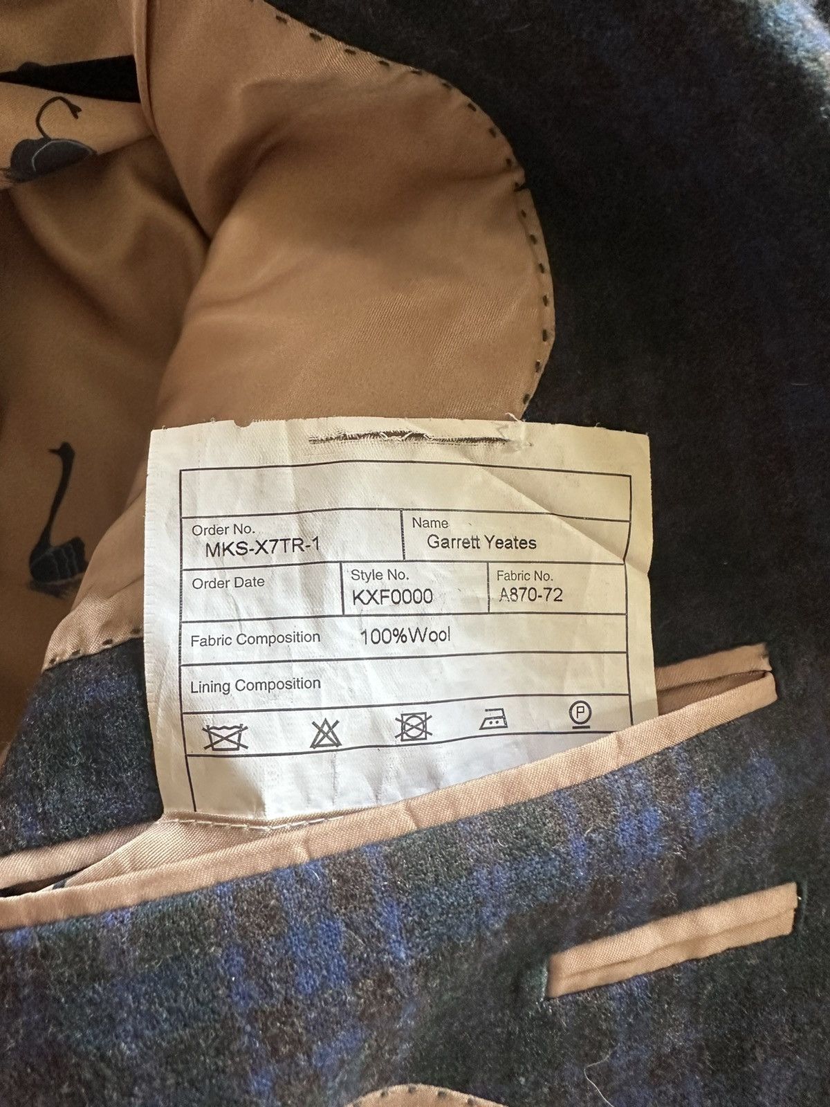 Other Ariston Wool Plaid Blazer Luxury Italian | One-of-a-Kind Size 38S - 8 Thumbnail