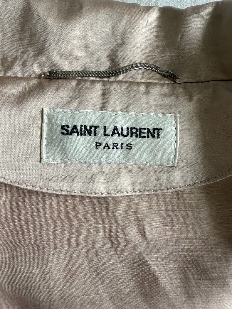 Saint Laurent Paris Saint Laurent Paris Light Pink Luxury Style Jacket Size US M / EU 48-50 / 2 - 2 Thumbnail