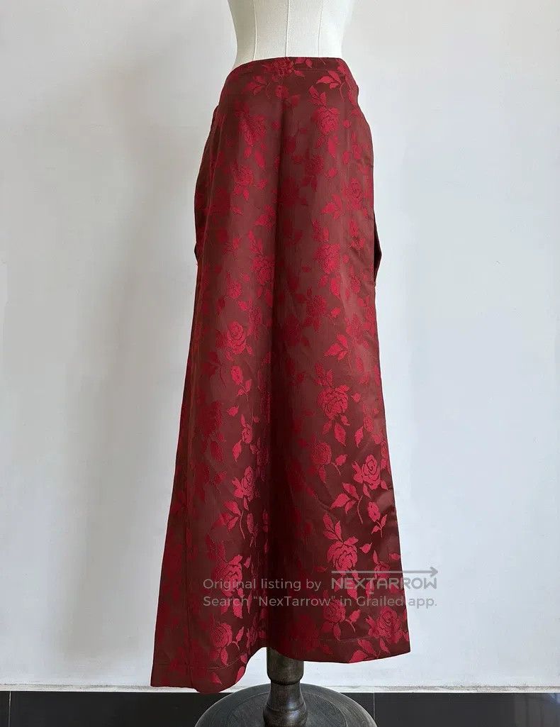 Junya Watanabe Junya Watanabe size M Rose Floral Skirt Size 23" - 2 Thumbnail