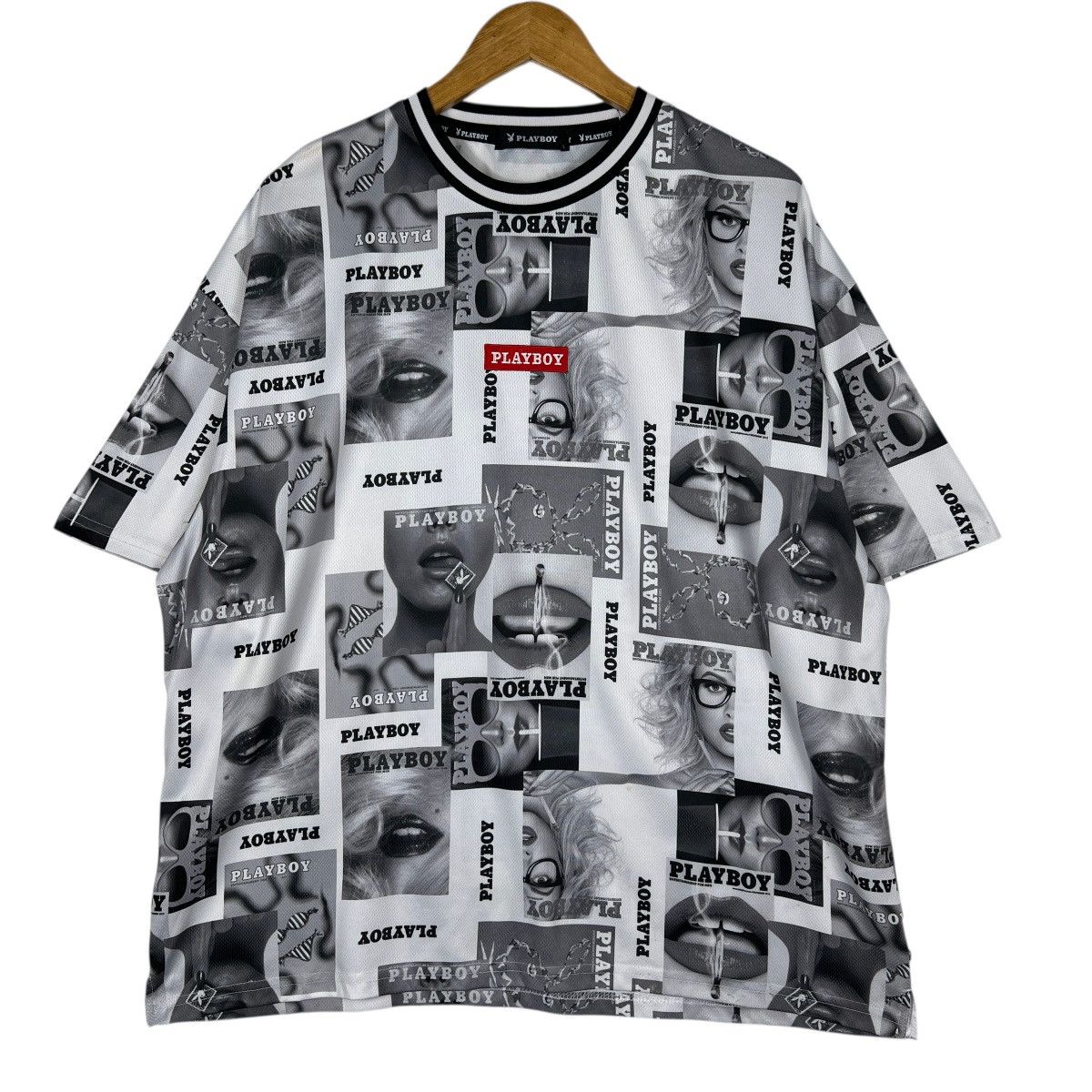 Playboy 🔥 Playboy Full Print Jersey Size US L / EU 52-54 / 3 - 1 Thumbnail
