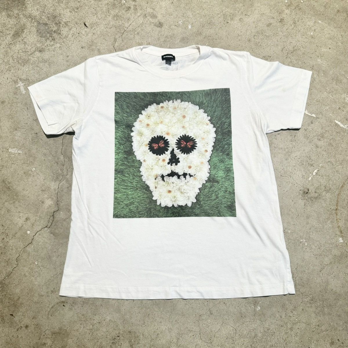 Diesel DIESEL X OLIVER HIBERT ART TEE! Size US L / EU 52-54 / 3 - 2 Thumbnail