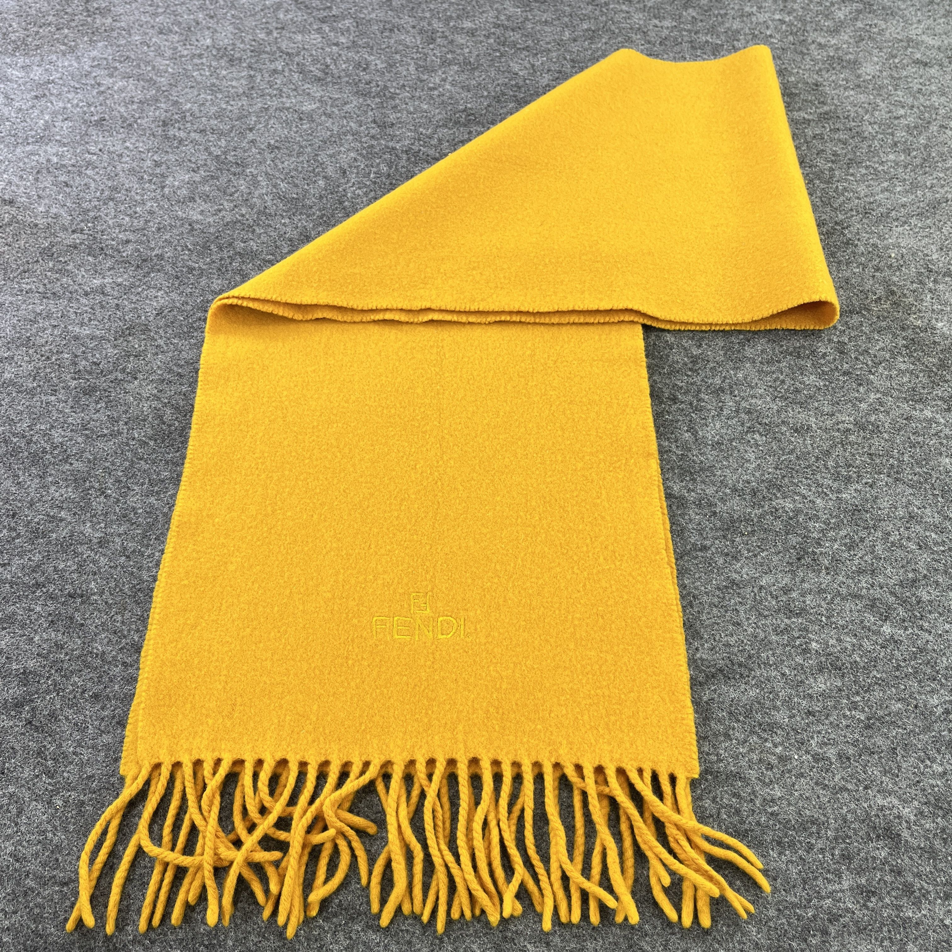 Vintage Vintage Wool Fendi Scarf / Muffler / Neckwear T749 Size ONE SIZE - 3 Thumbnail