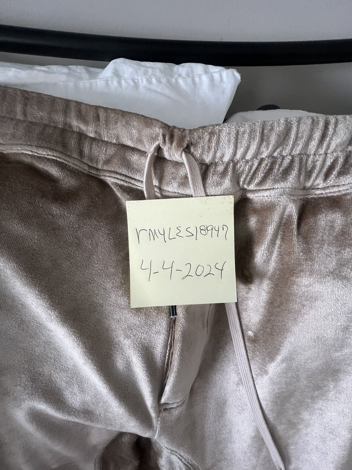 image of Tom Ford Brown Tan Joggers With Leather Piping, Men's (Size 38)