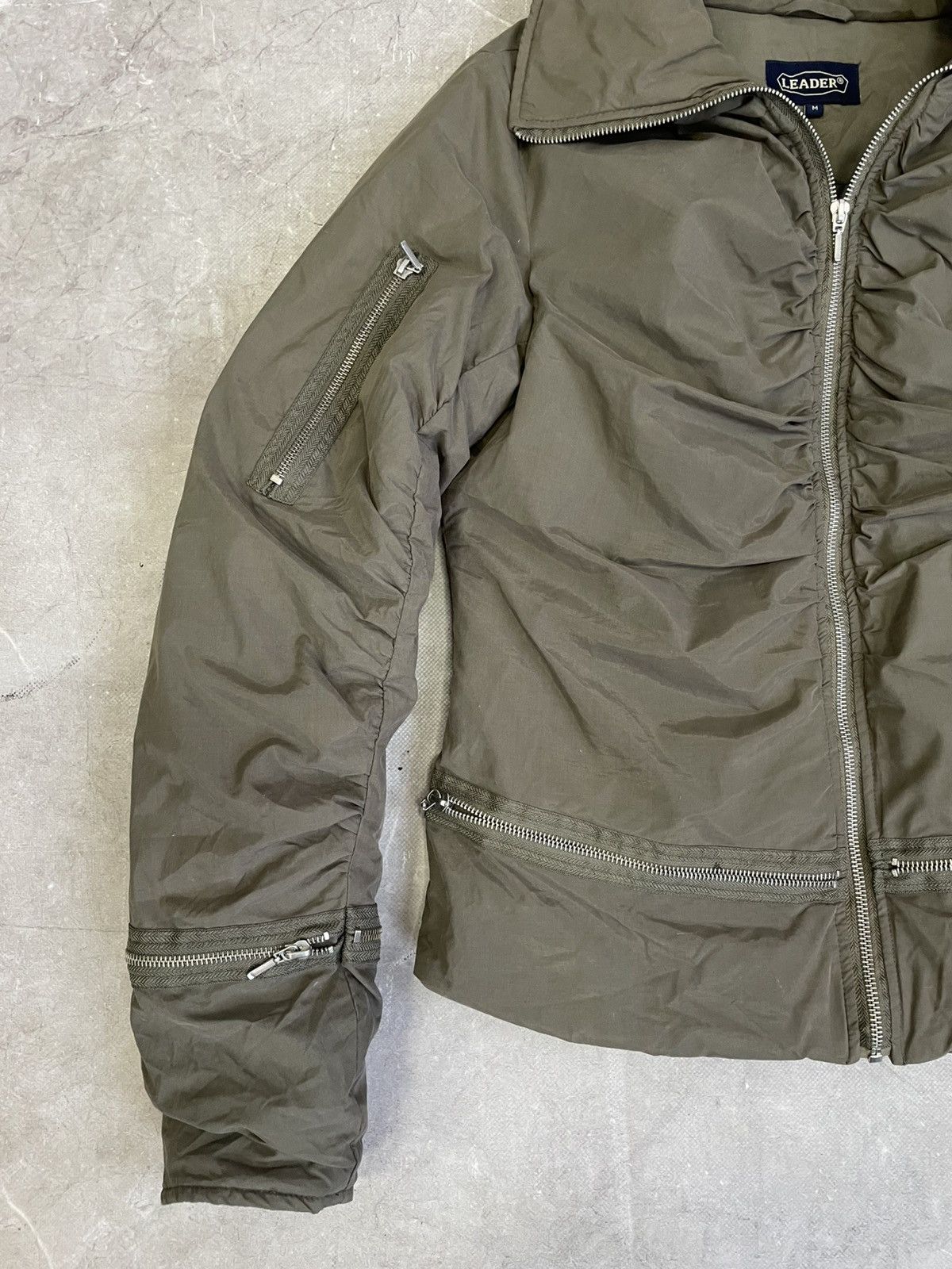 Helmut Lang Bondage cropped bomber jacket y2k helmut lang style y2k Size US M / EU 48-50 / 2 - 4 Thumbnail