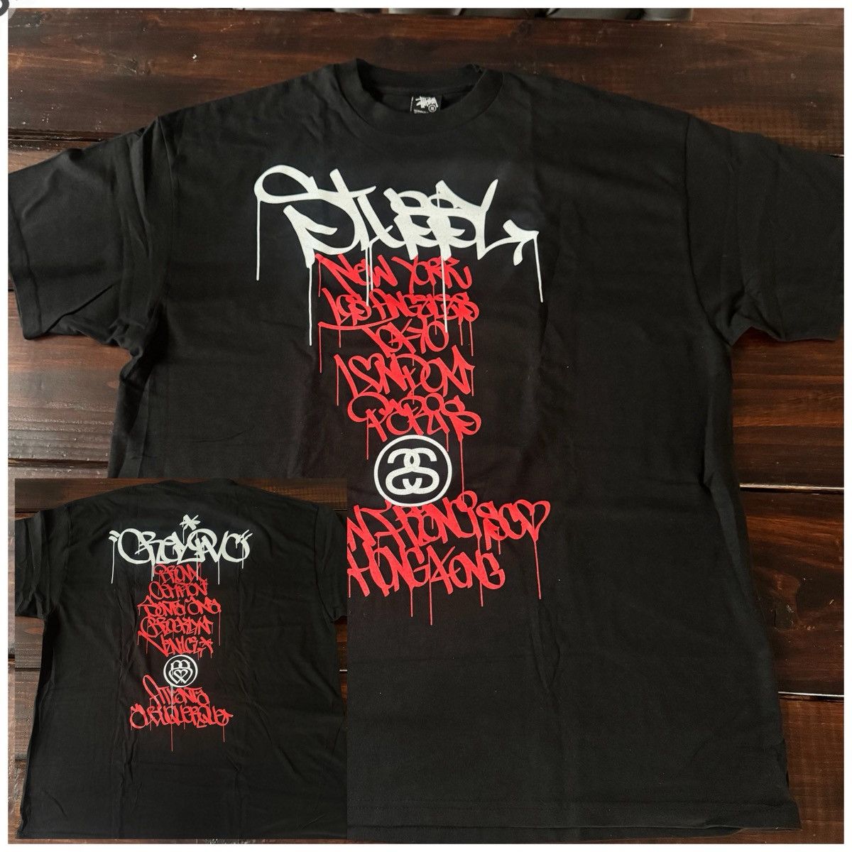 Mastermind Japan × Stussy Mastermind Japan & Stussy World Tour T 