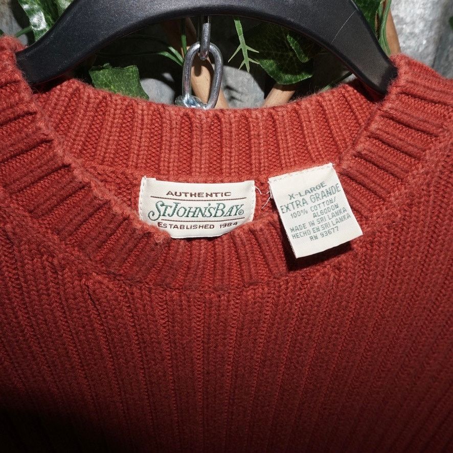 Vintage XL - Vintage Y2K St. John’s Bay authentic 1990s knit sweater Size US XL / EU 56 / 4 - 3 Thumbnail