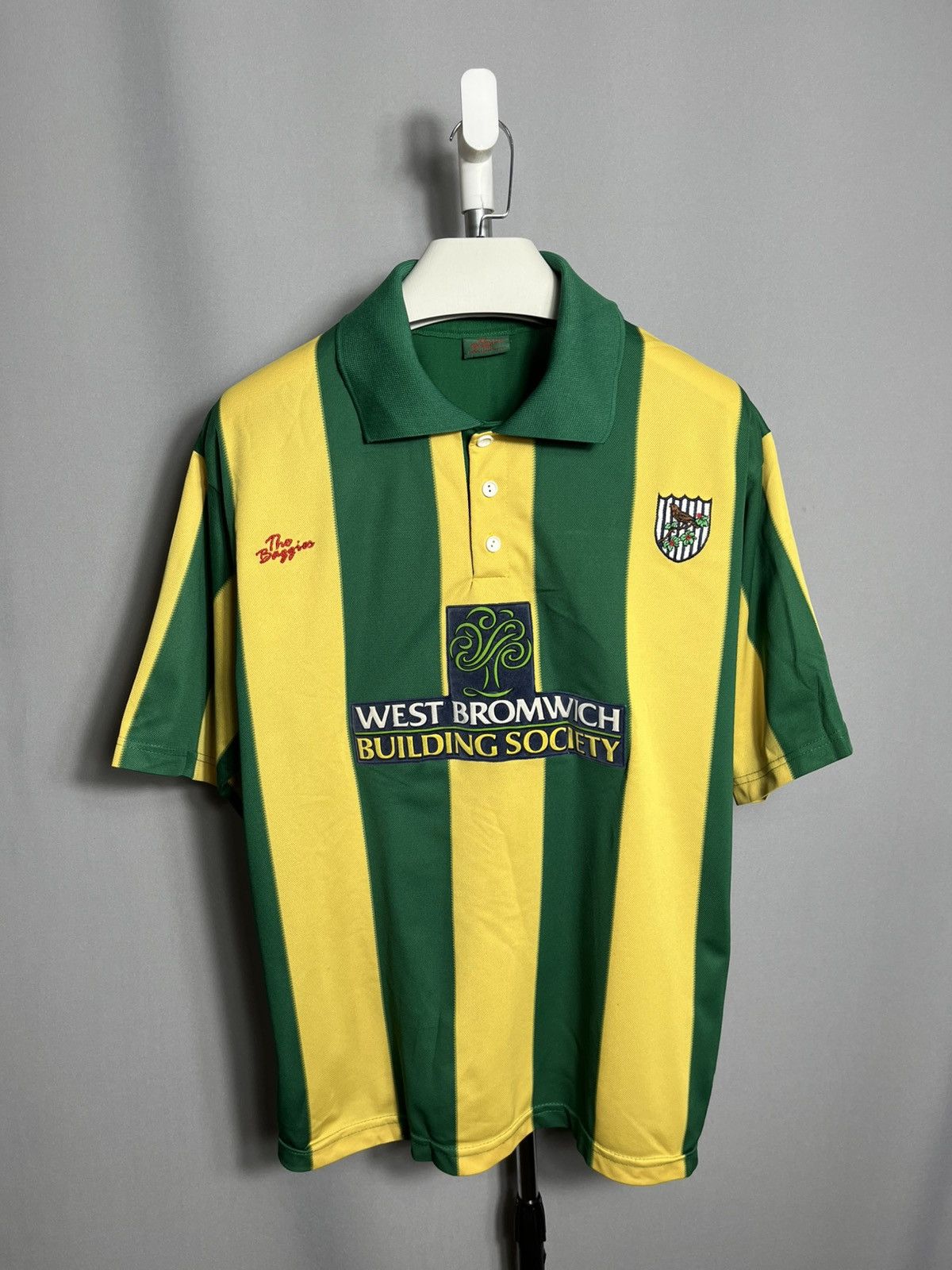 Other #9 Deeney WEST BROMWICH ALBION BAGGIES AWAY SHIRT 2001-2003 Size US XL / EU 56 / 4 - 1 Thumbnail