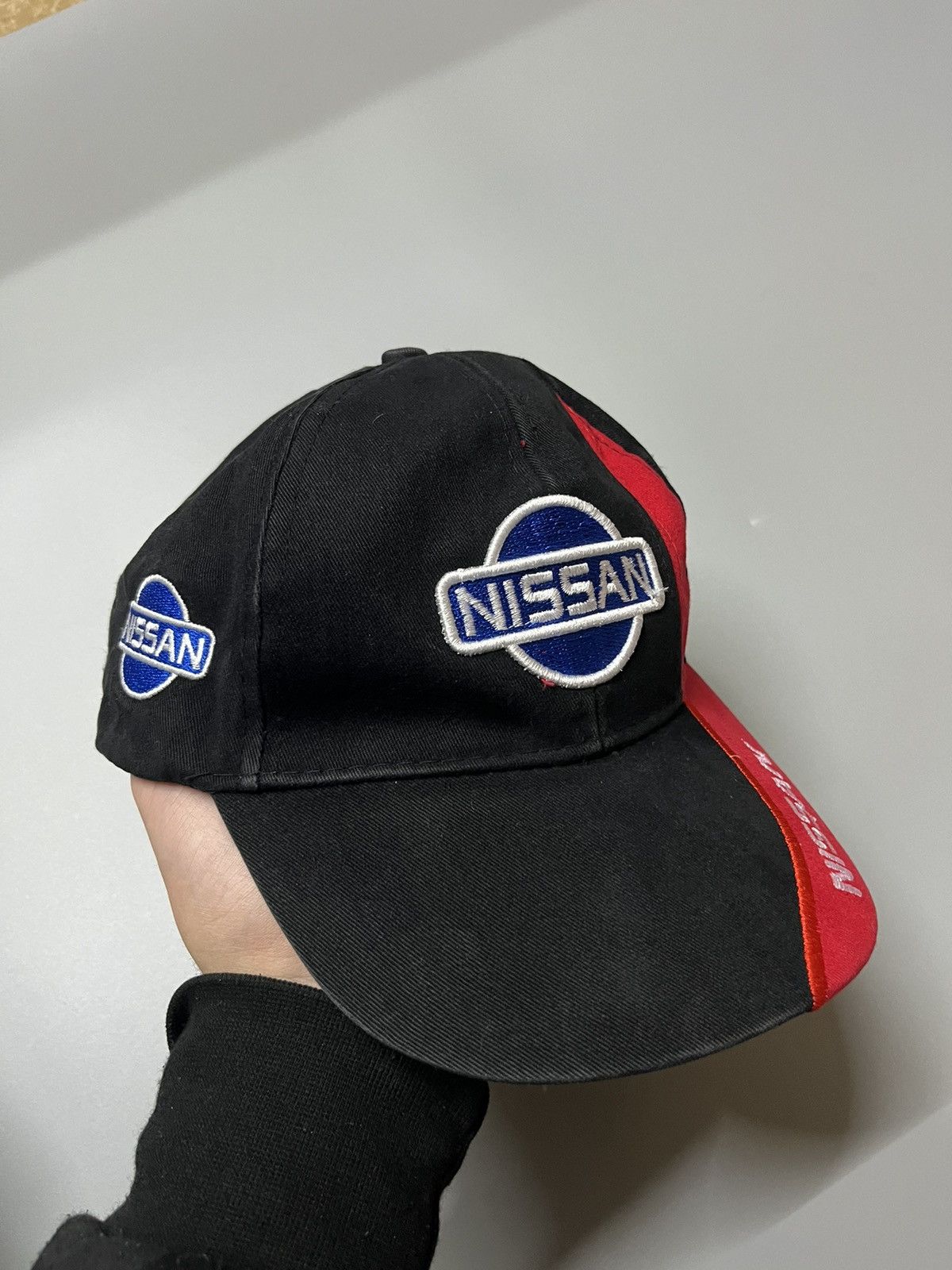 Japanese Brand × Vintage Nissan Vintage Japan Style Y2K Drill Cap Size ONE SIZE - 1 Thumbnail