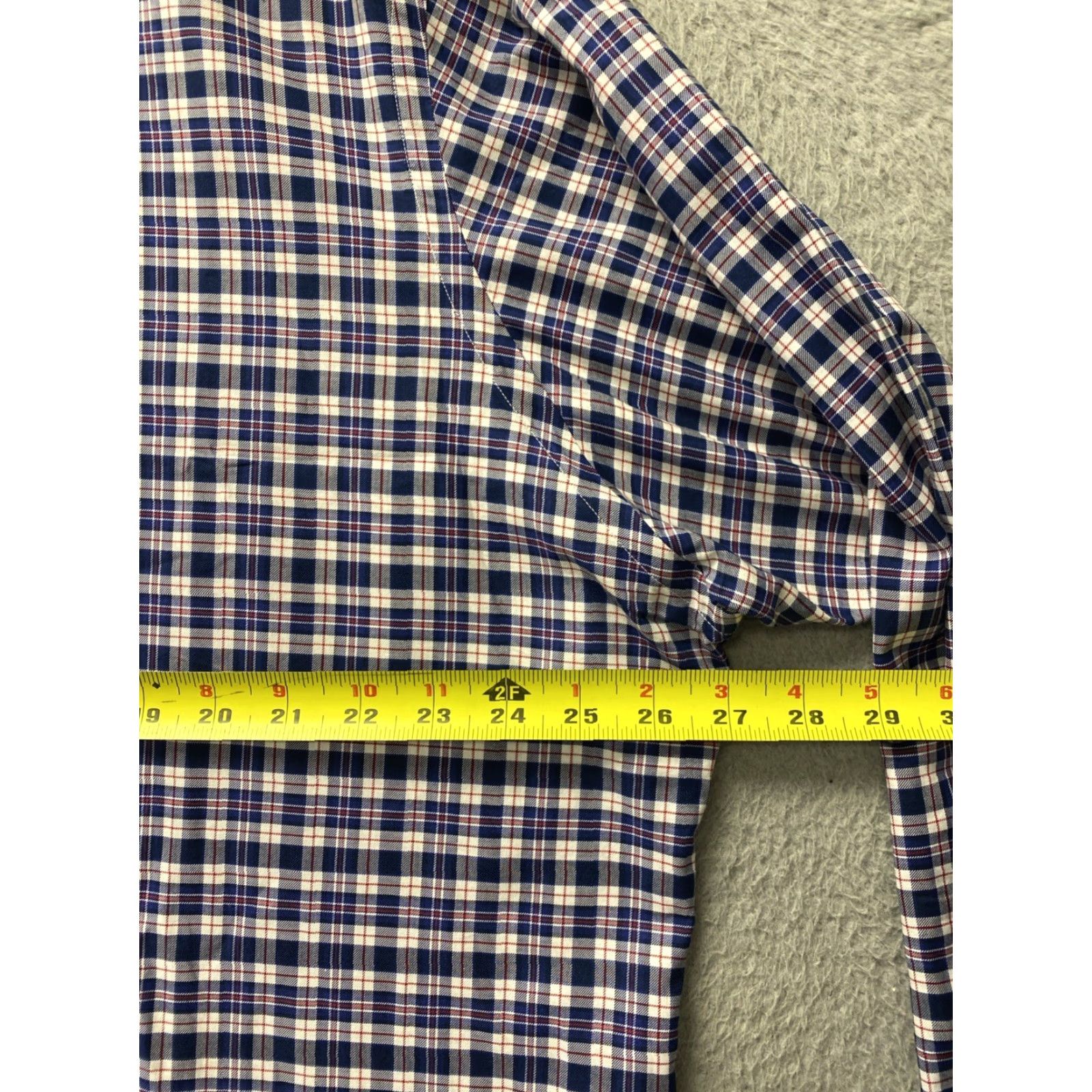 Polo Ralph Lauren VINTAGE Polo Ralph Lauren Men’s Custom Fit Long Sleeve Button-Down Shirt XXL Plaid Brown Men Size US XXL / EU 58 / 5 - 7 Thumbnail