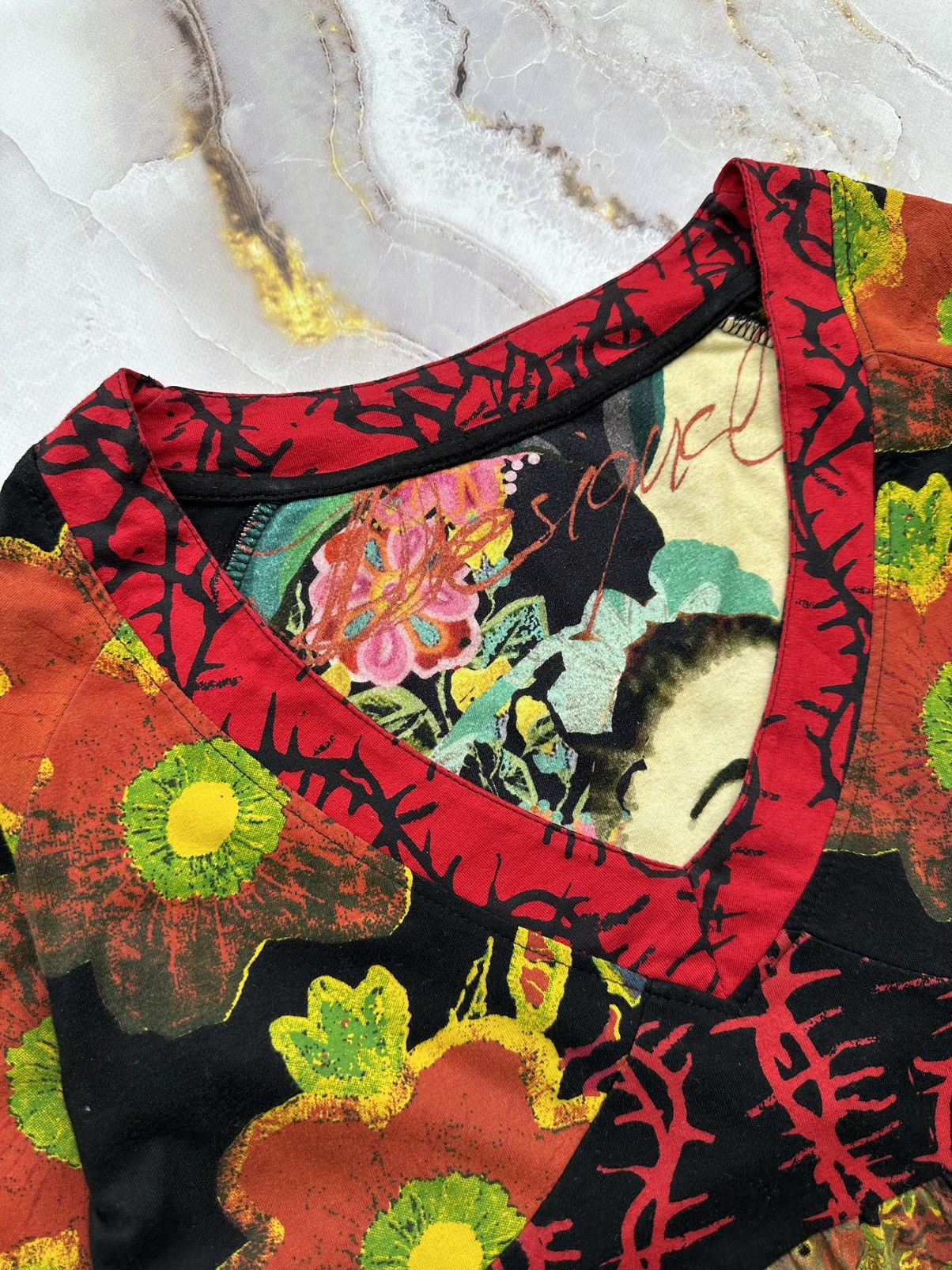 Desigual Desigual Multicolor Long Sleeve Size M / US 6-8 / IT 42-44 - 2 Thumbnail