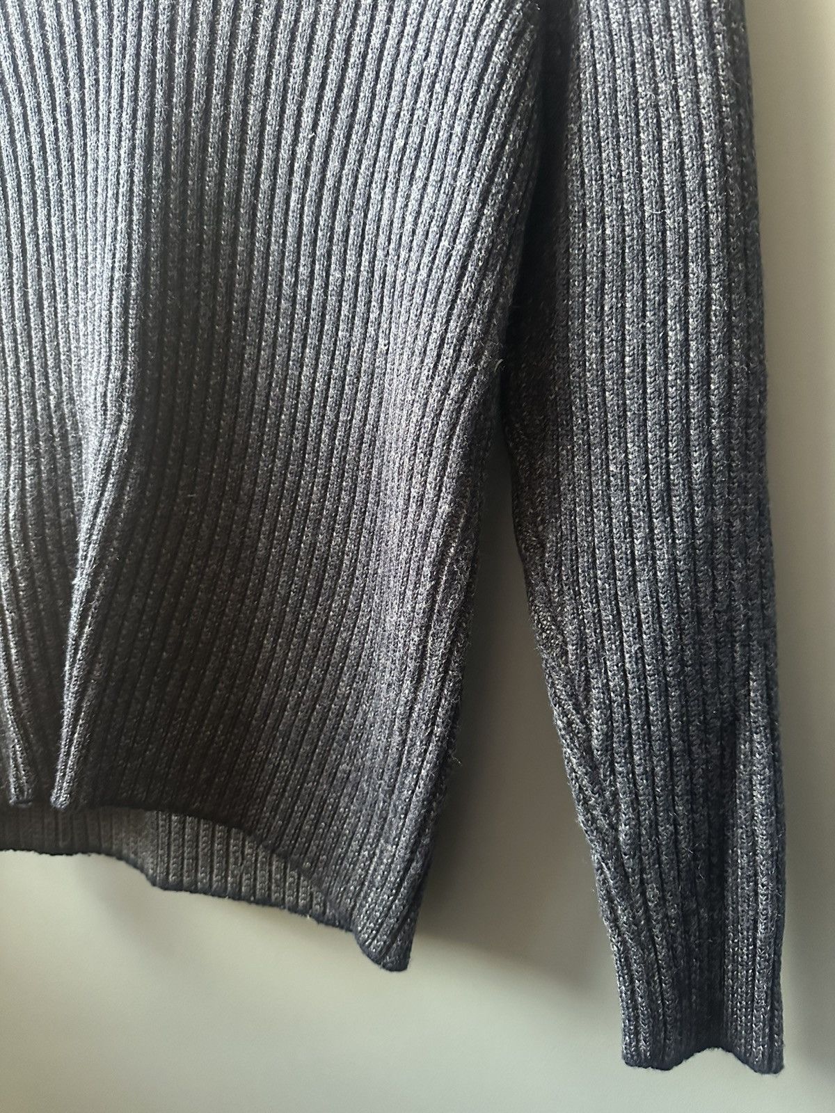 Takeshy Kurosawa Takeshy Kurosawa Gray Knit Sweater Size L / US 10 / IT 46 - 4 Thumbnail
