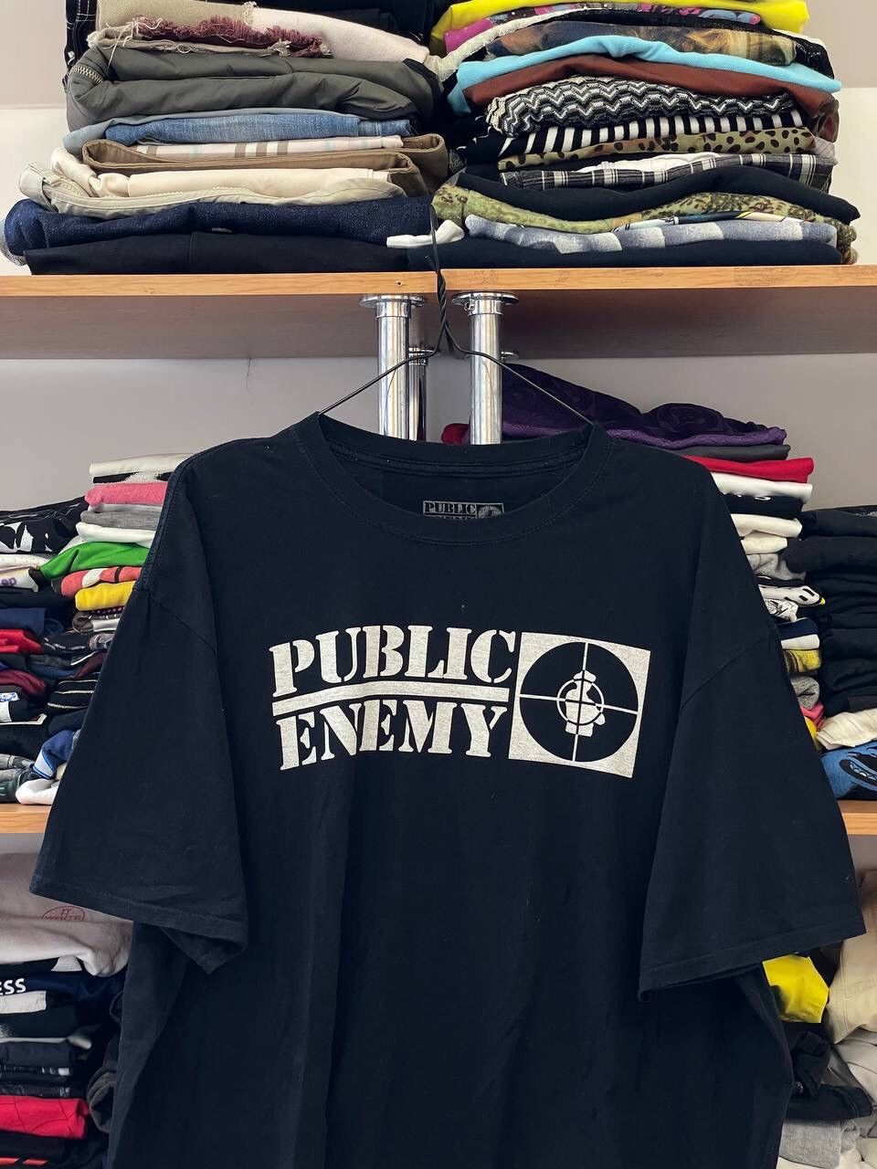 90s PUBLIC ENEMY TARGET LOGO TEE XL