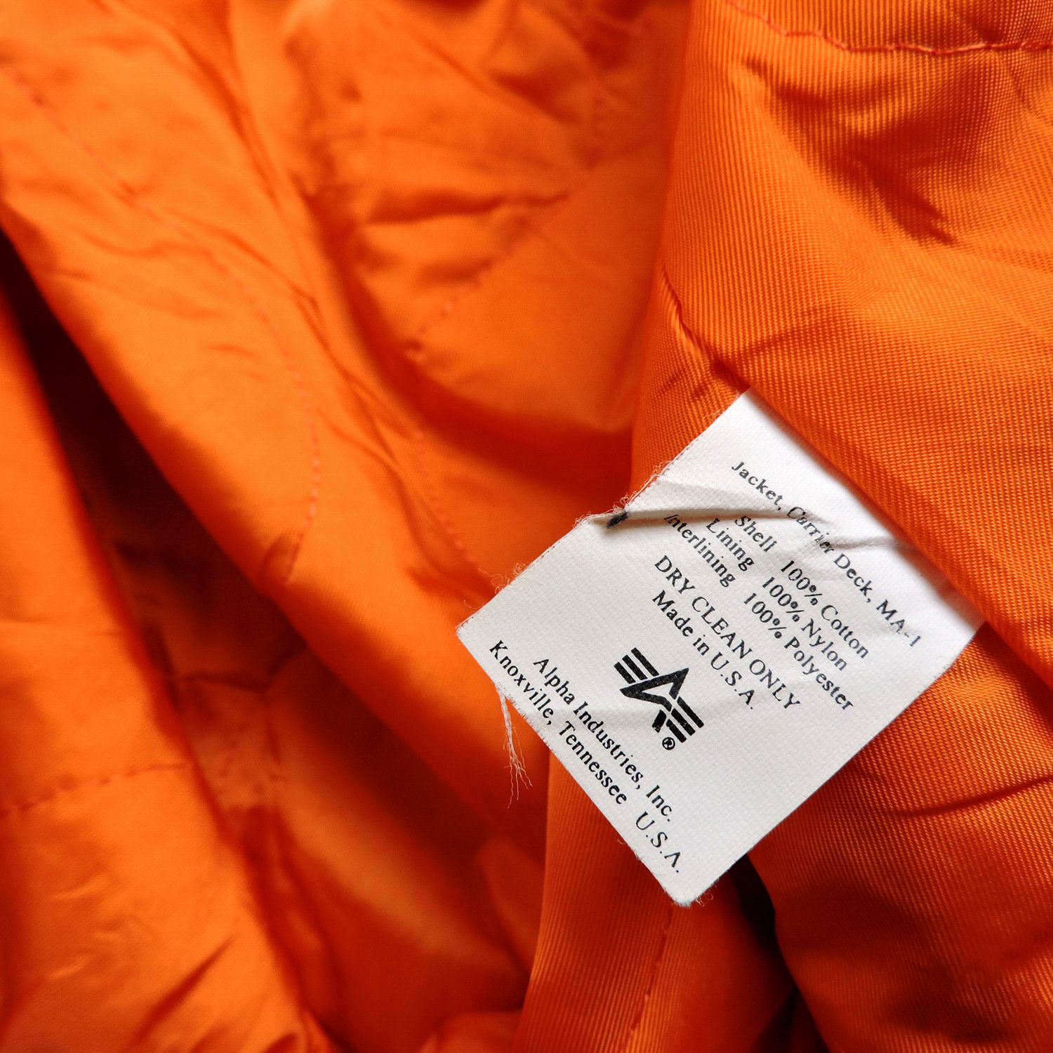 Alpha Industries 90's Alpha Industries MA-1 Carrier Deck Jacket Size US M / EU 48-50 / 2 - 5 Thumbnail