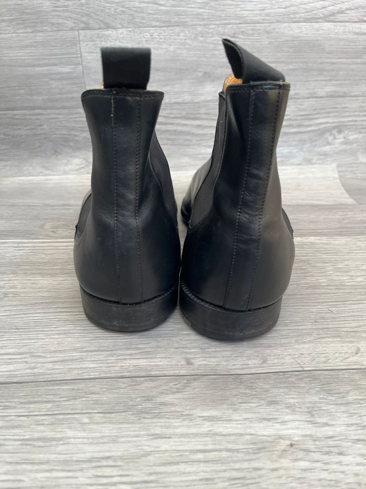 Crockett & Jones Crockett & Jones Black Leather Chelsea Boots Sz US 13.5 Size US 13 / EU 46 - 4 Thumbnail