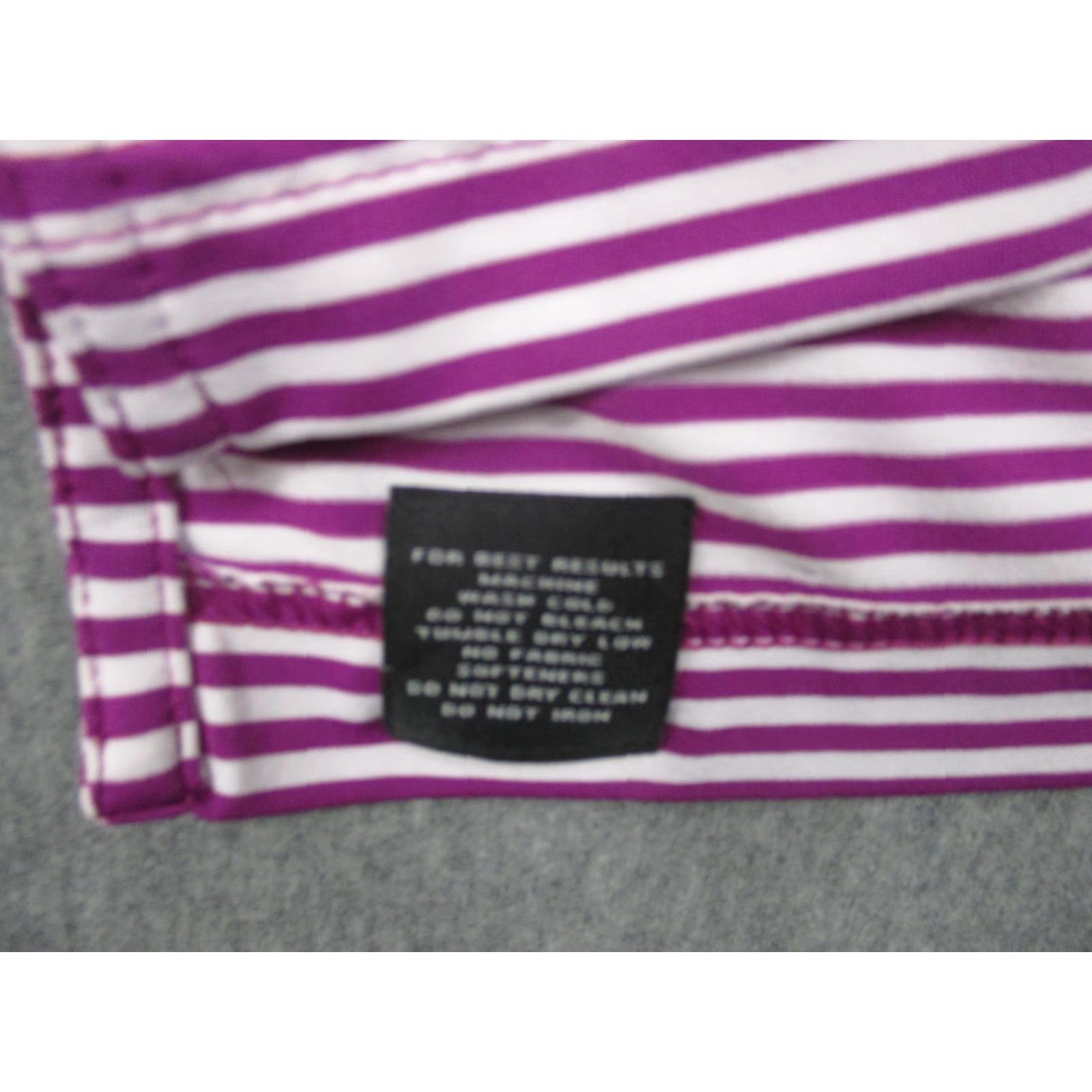 Peter Millar Peter Millar Polo Shirt Mens Large Purple Striped Summer Comfort Linville Golf Size US L / EU 52-54 / 3 - 5 Thumbnail