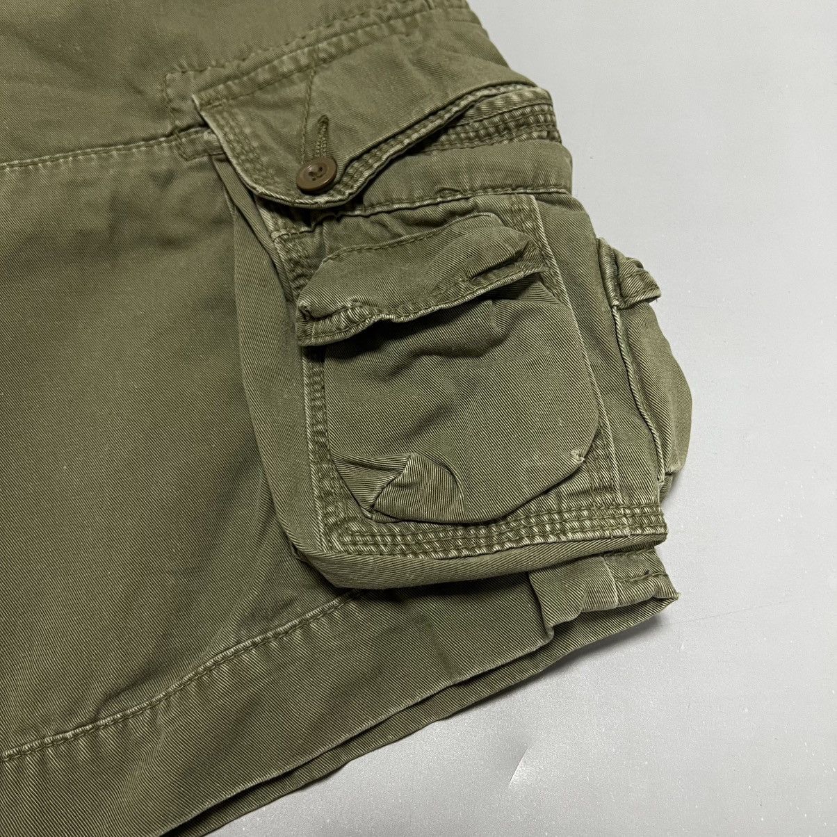 Polo Ralph Lauren × Ralph Lauren × Vintage Polo Ralph Lauren Vintage Cargo Shorts Multi Pocket y2k Size US 32 / EU 48 - 13 Thumbnail